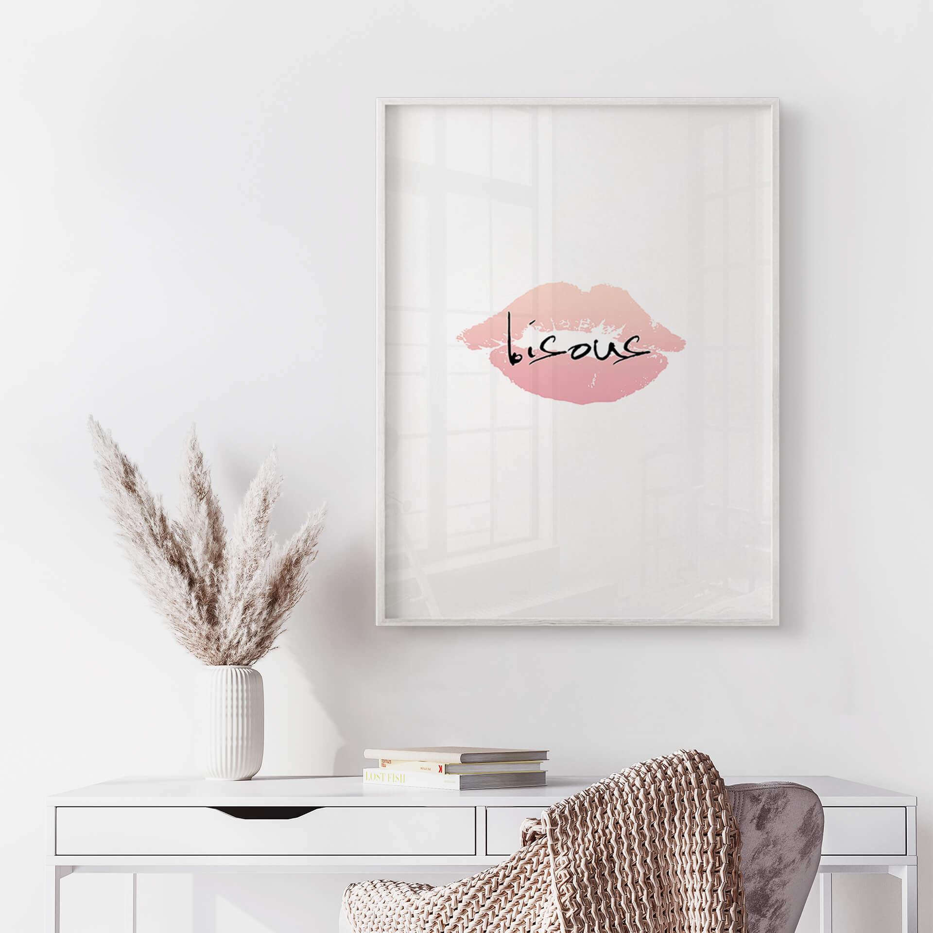 Plakat Bisous