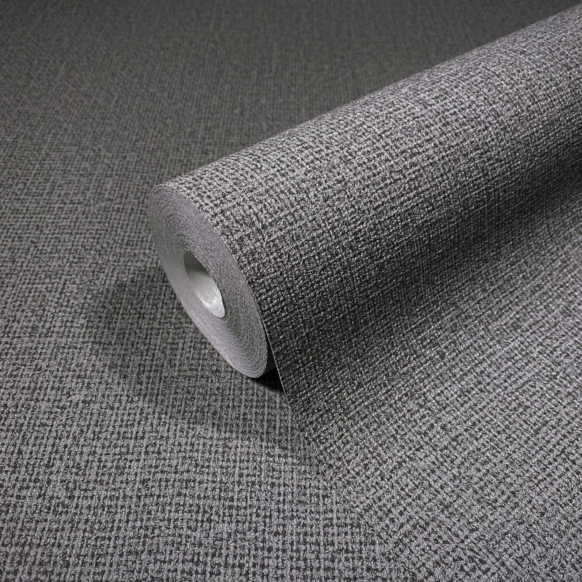 Non-woven Tekstil Tapet Tekstil ensfarvet grå Tekstur