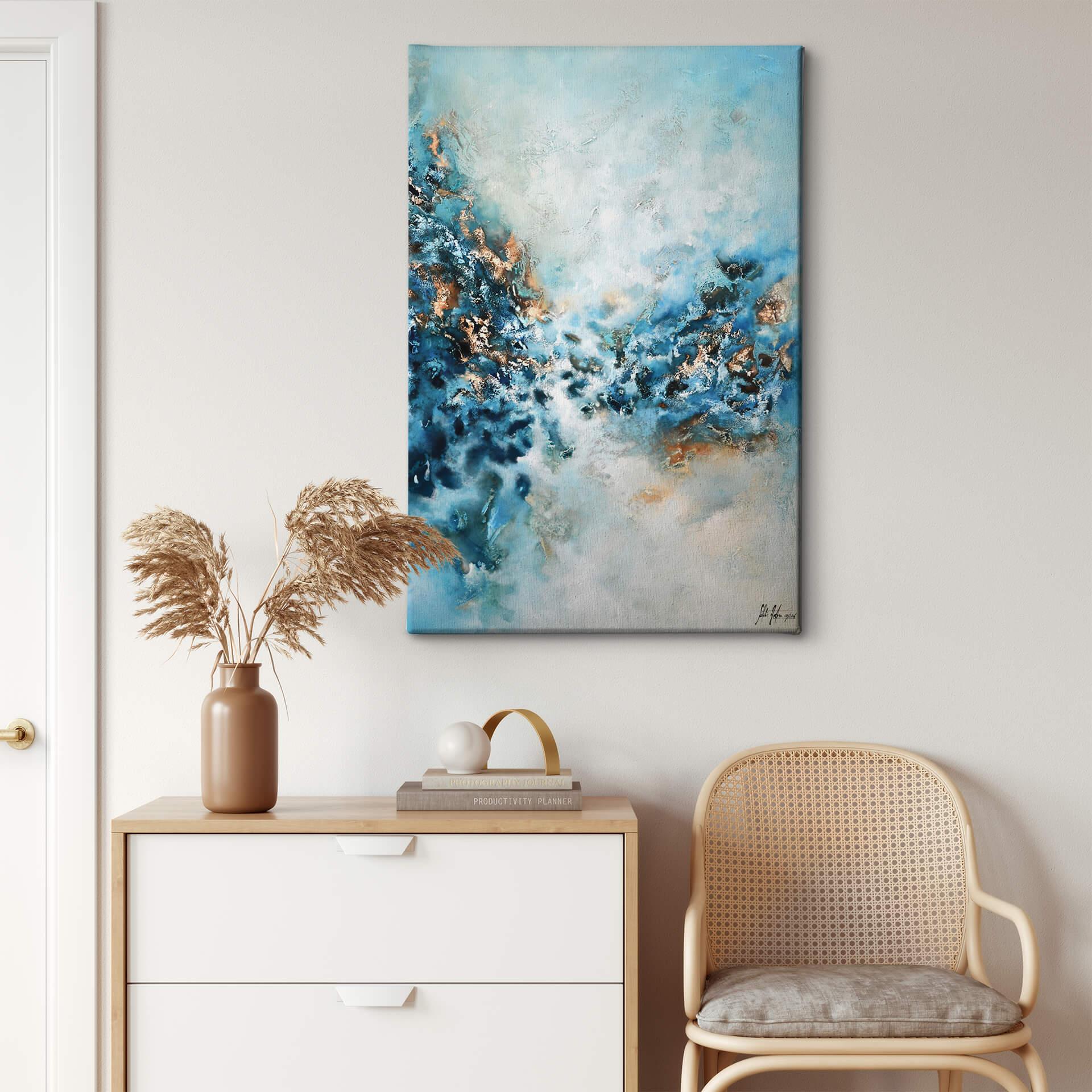 Lienzo Fedrau - Blue Wonder
