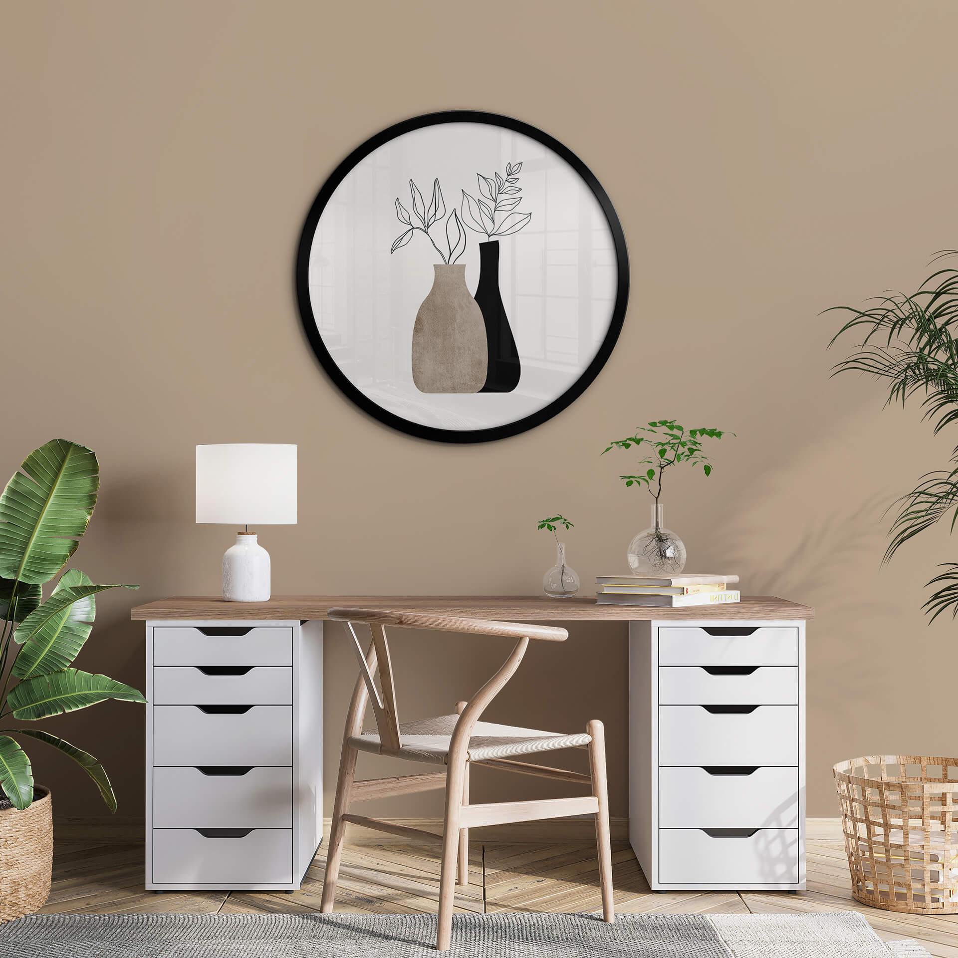 Plakat Kubistika - Minimalistic Plants