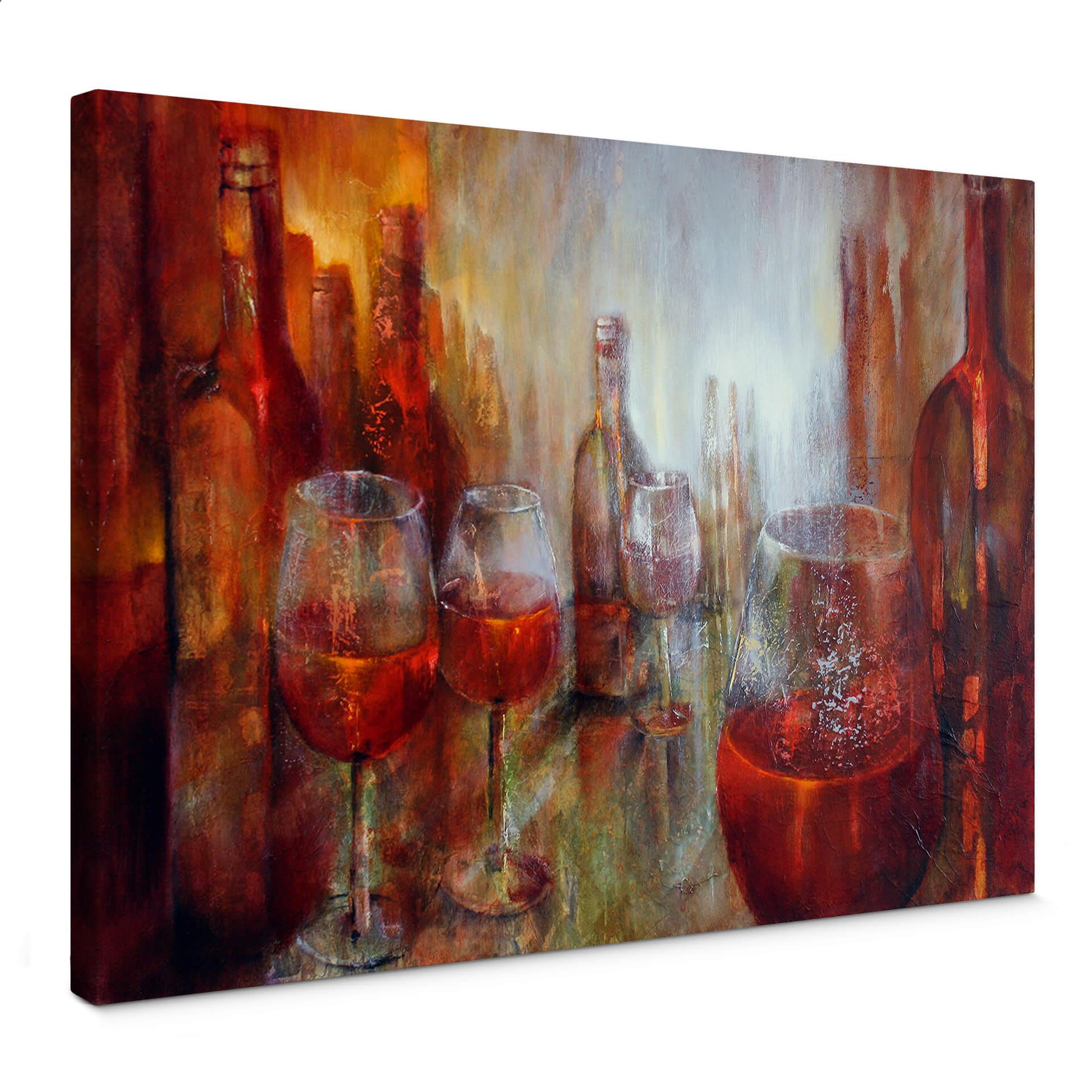 Canvastavla Schmucker - Late Burgundy