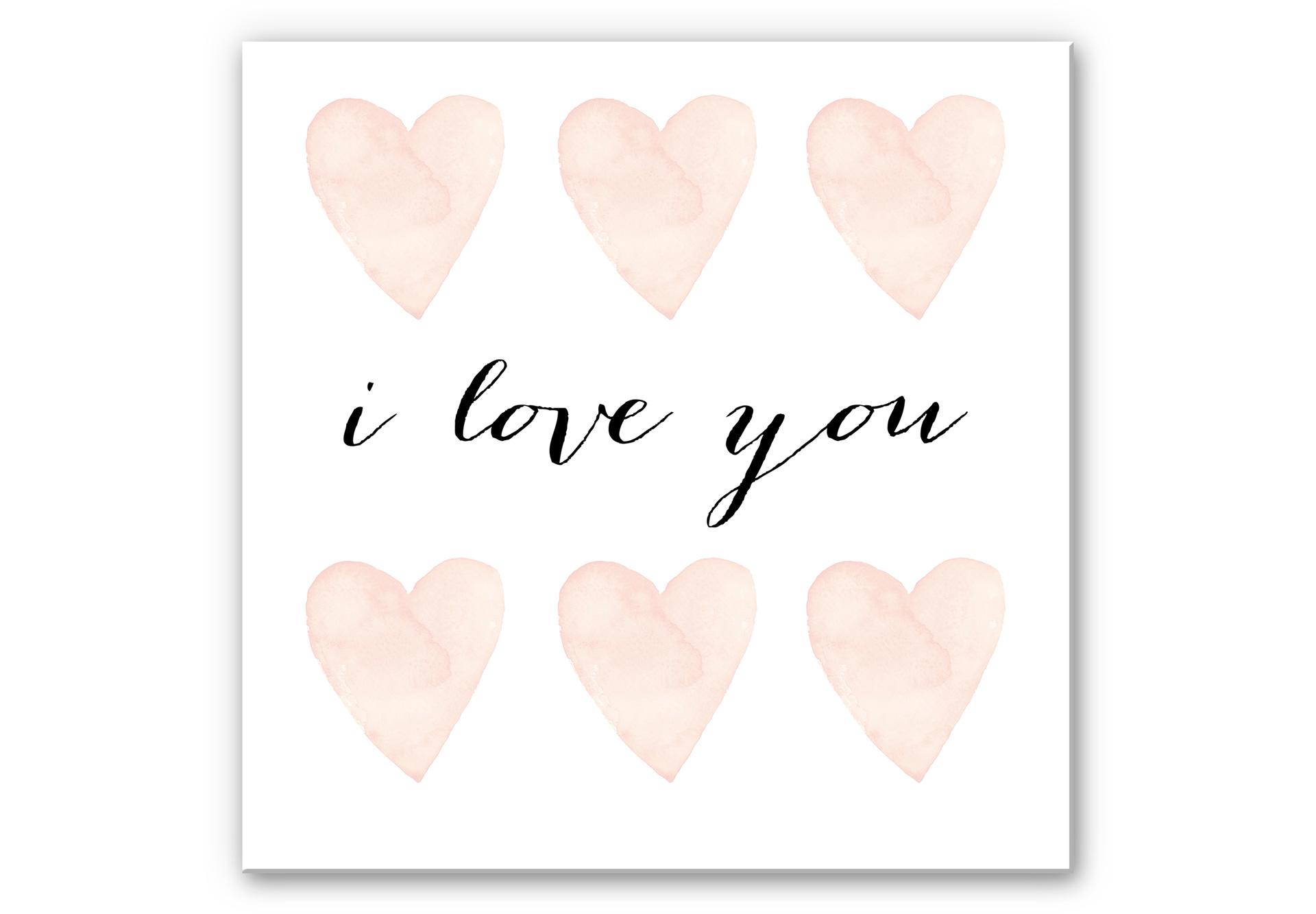 Wanddecoratie Confetti & Cream – I Love You