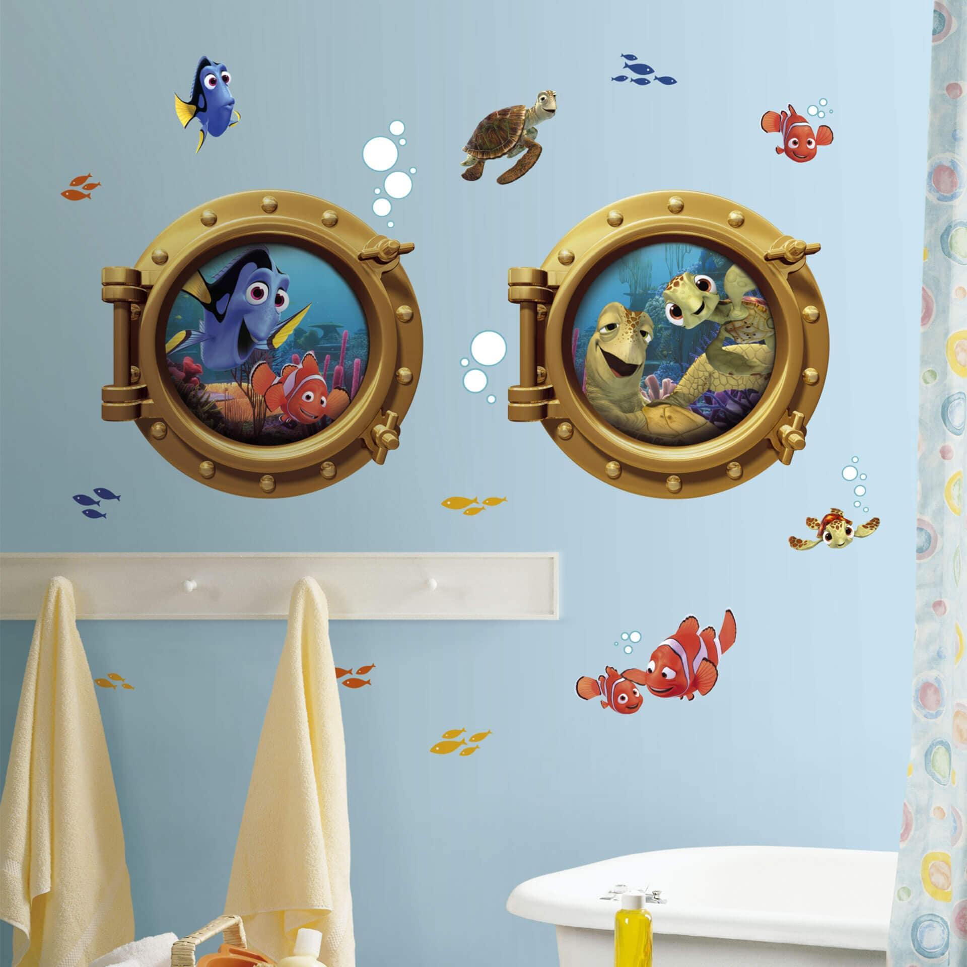 Sticker murale Disney Alla ricerca di Nemo - Maxi Set Oblò
