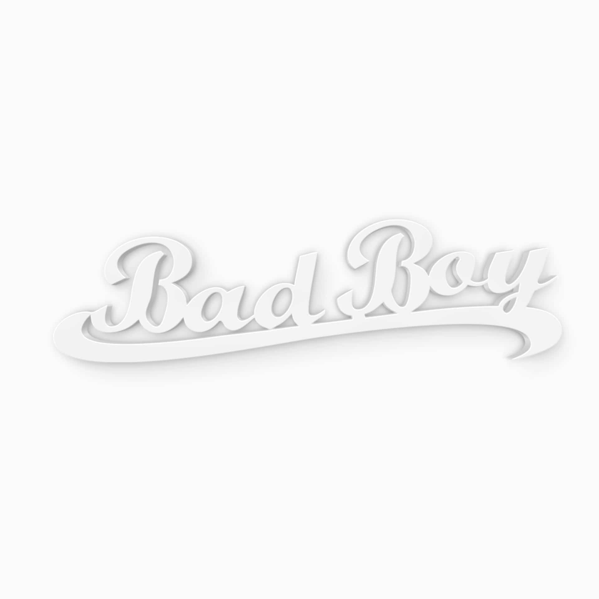 Decoratieletters 3D Bad Boy