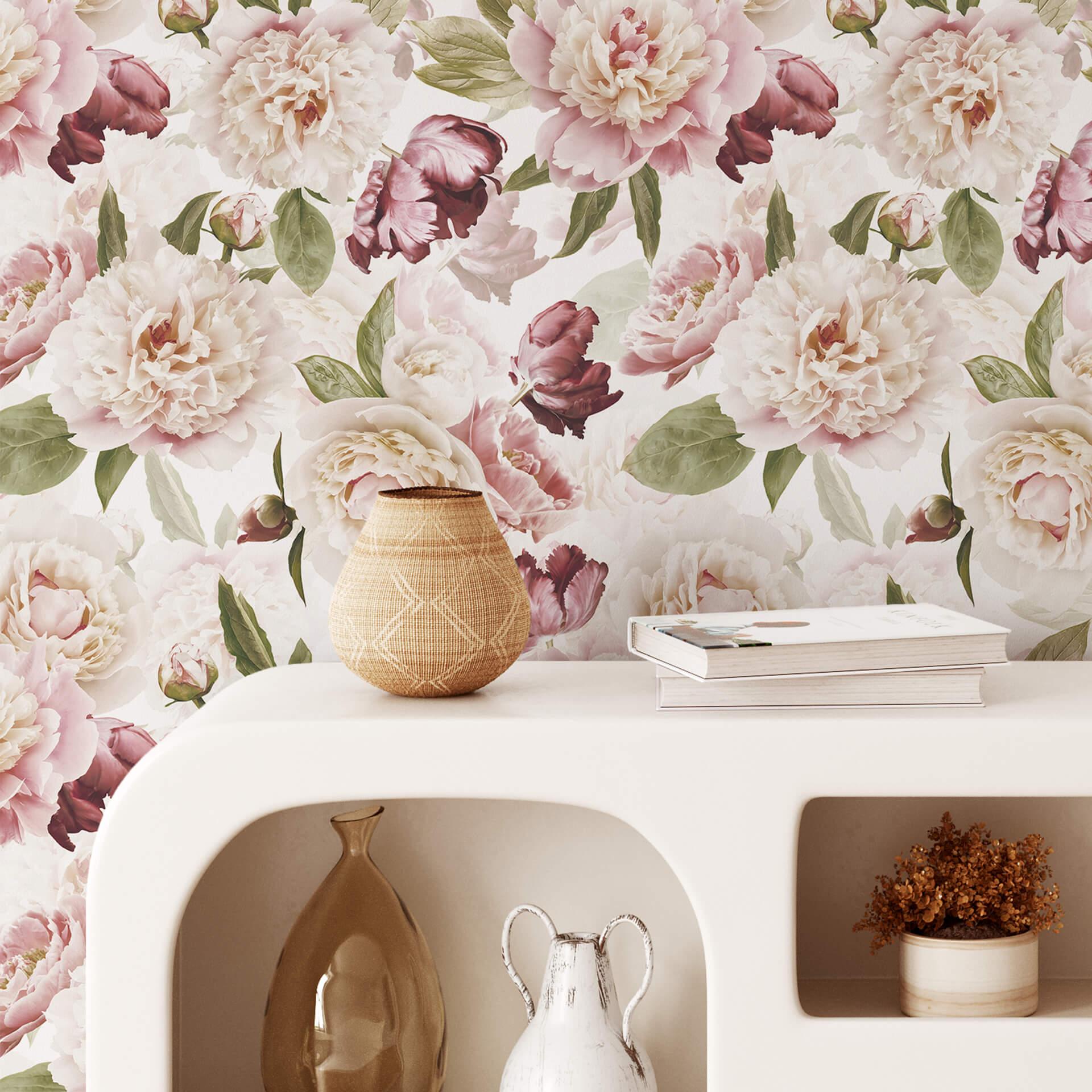 Carta da parati a motivi UN Designs - Fiori d'epoca