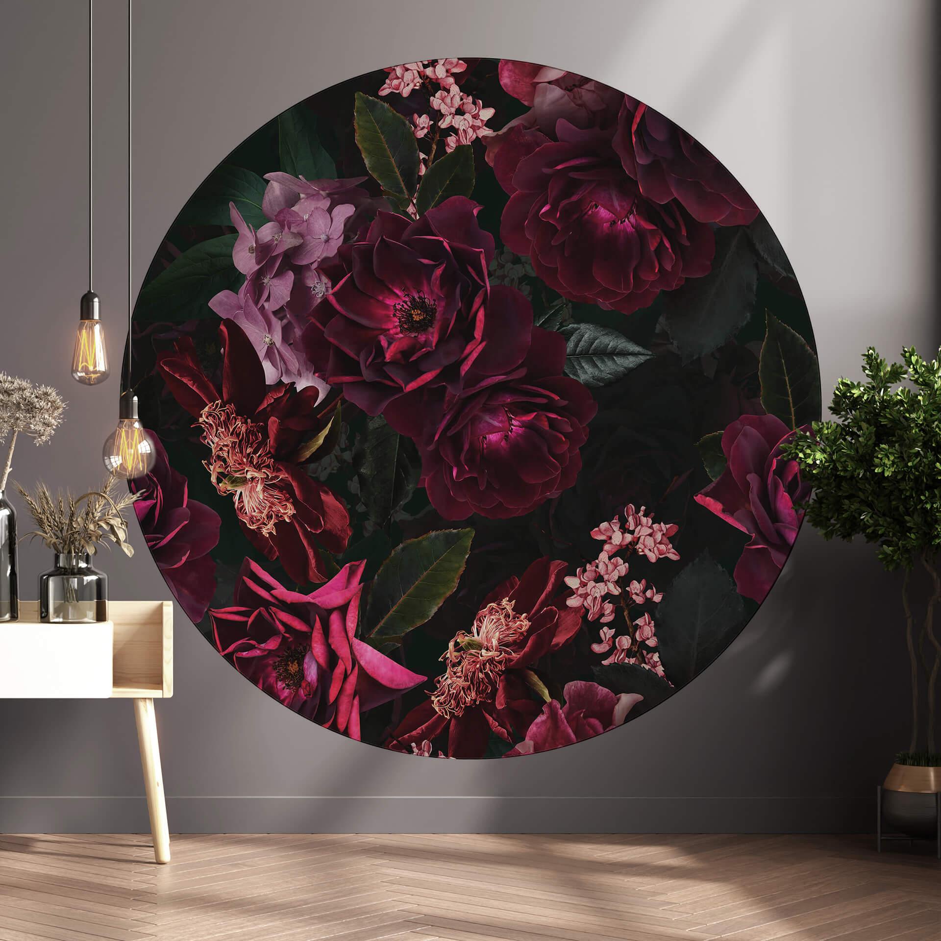 Fototapet - Rundt UN Designs - Fleur de Paris - vliesetapet/selvklæbende non-woven tapet