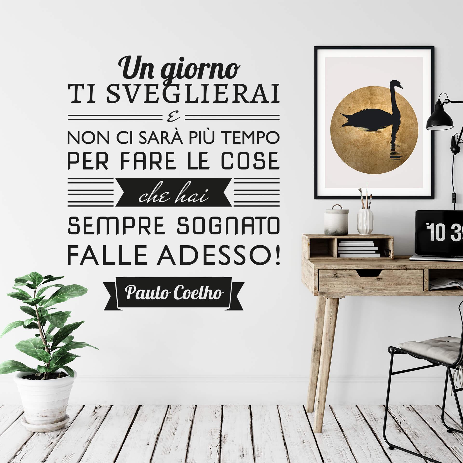 Sticker mural - Un giorno...