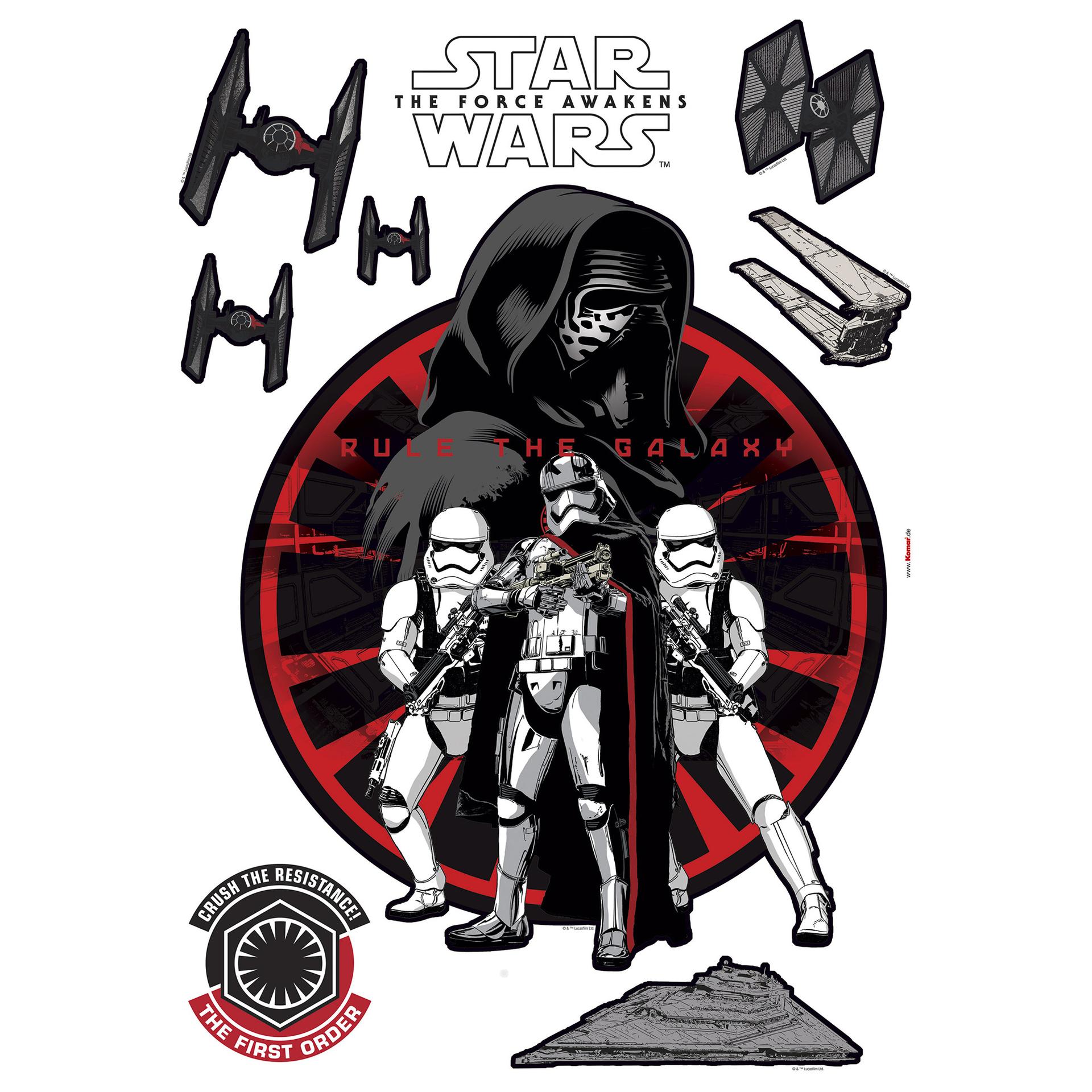 Wallsticker - Star Wars First Order