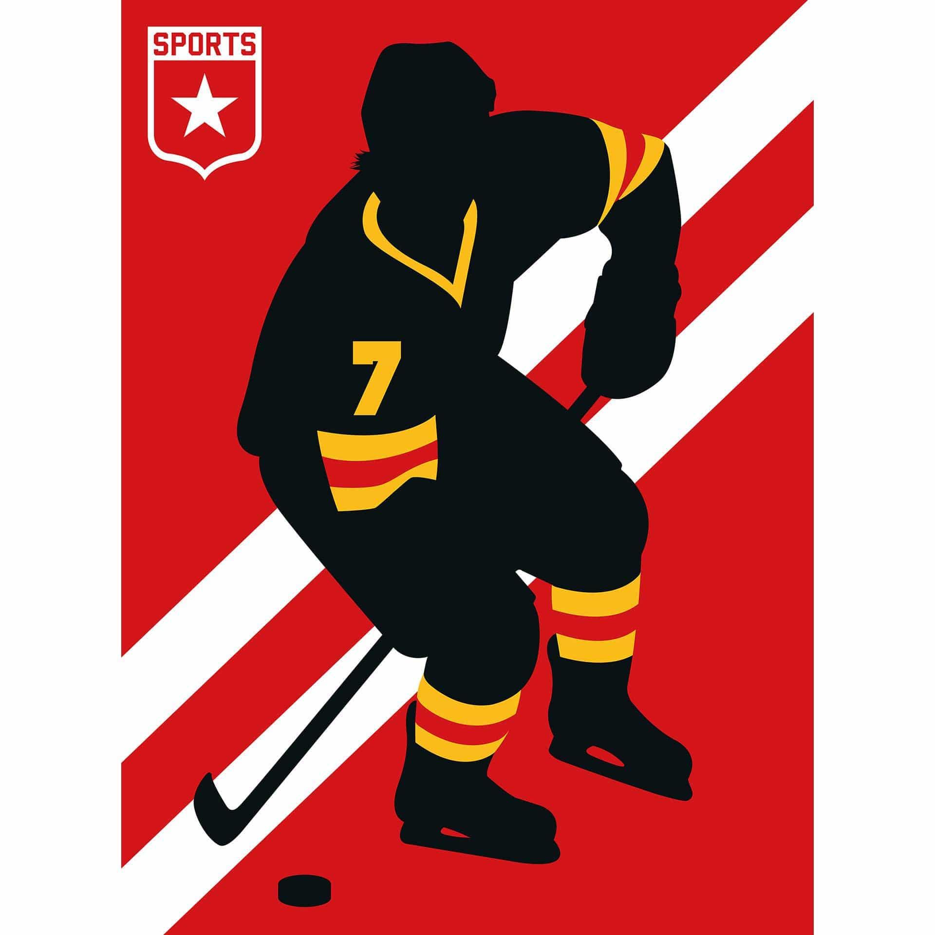 Livingwalls papier peint photo ARTist Ice Hockey