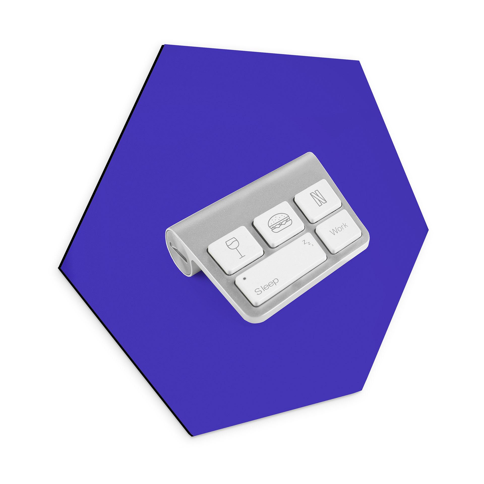 Hexagon Dibond Livets tastatur - Pozdniakov