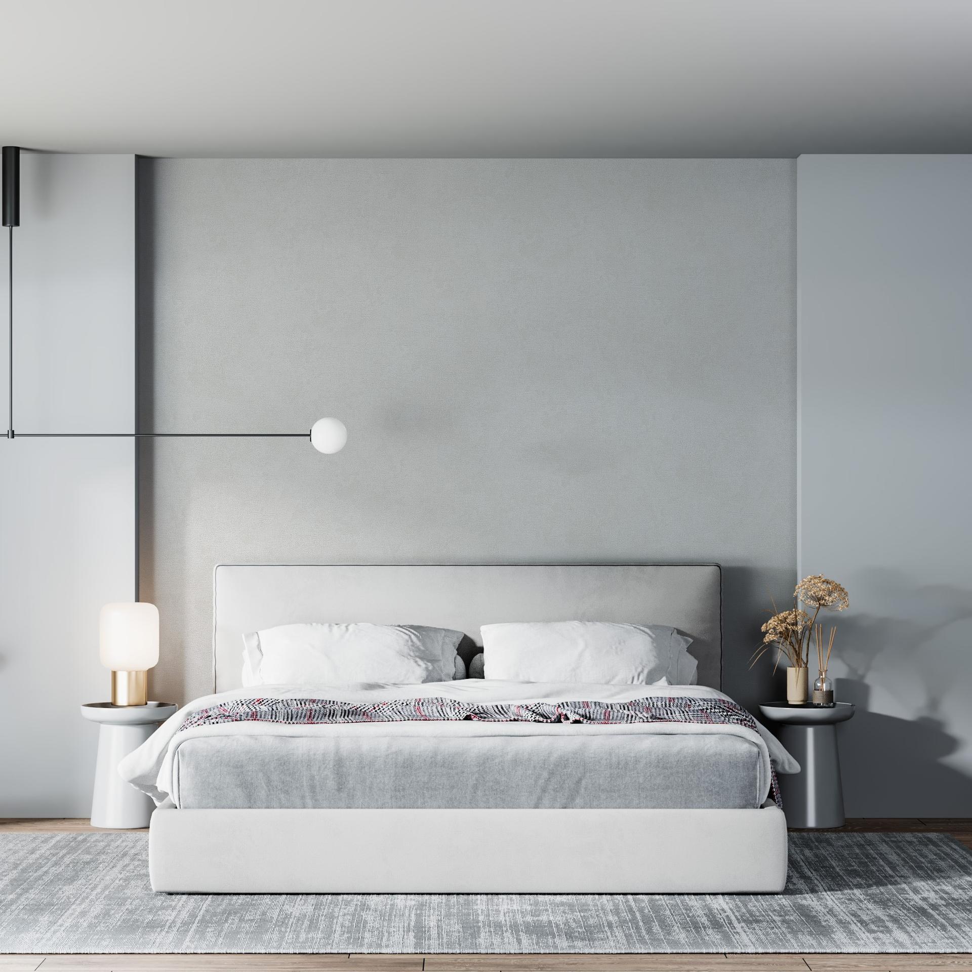 effen behang, vliesbehang Modernista in wit, beige