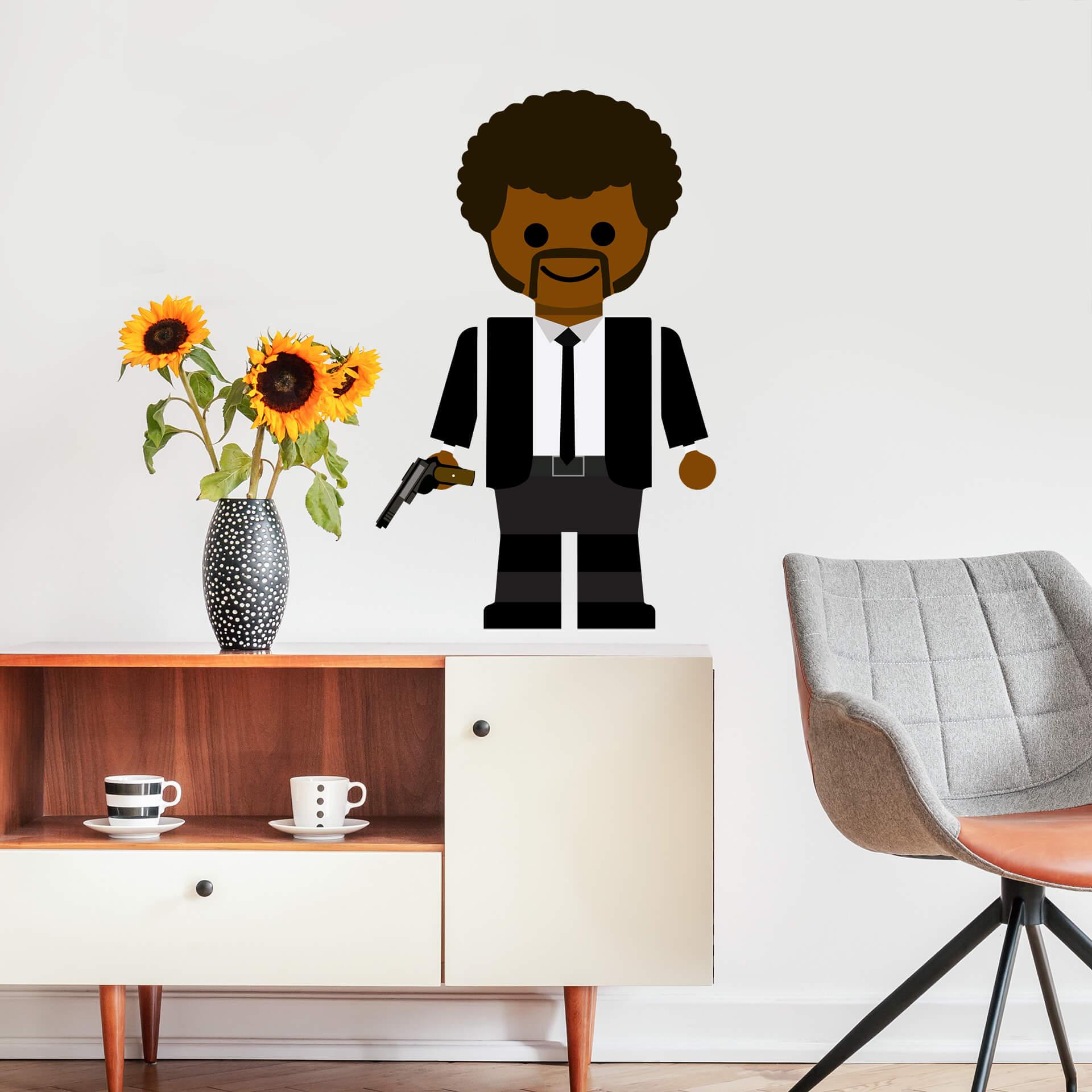 Muursticker Gomes Pulp Fiction - Jules
