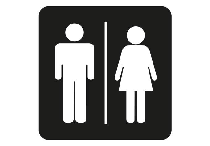 Sagome uomo/donna per i servizi igienici 2