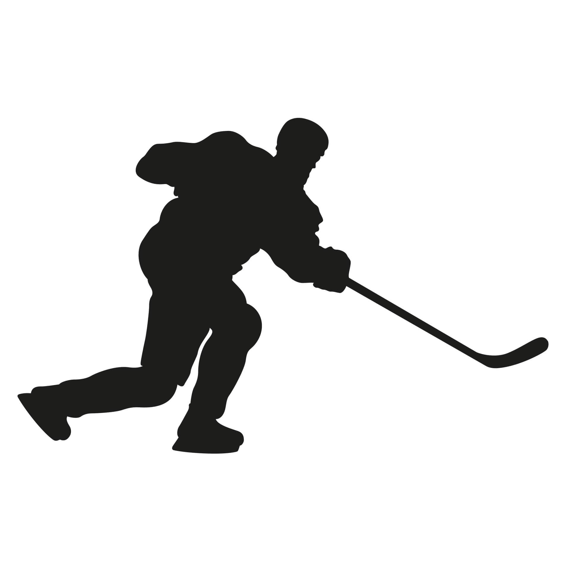 Adesivo murale - Hockey su ghiaccio 3