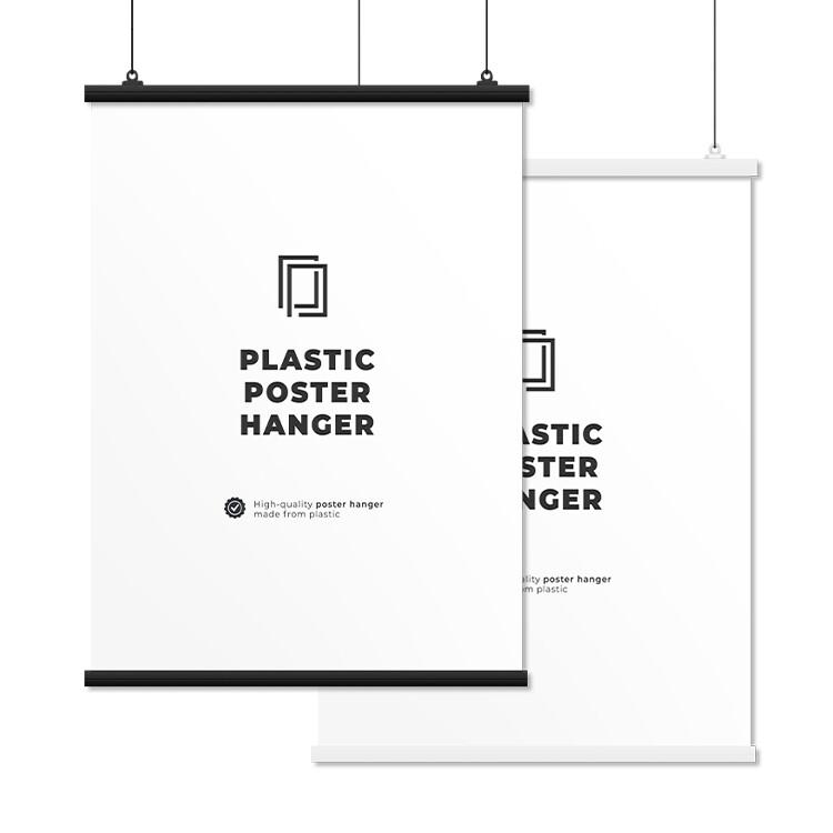 Plakatramme - hvid - 50 cm