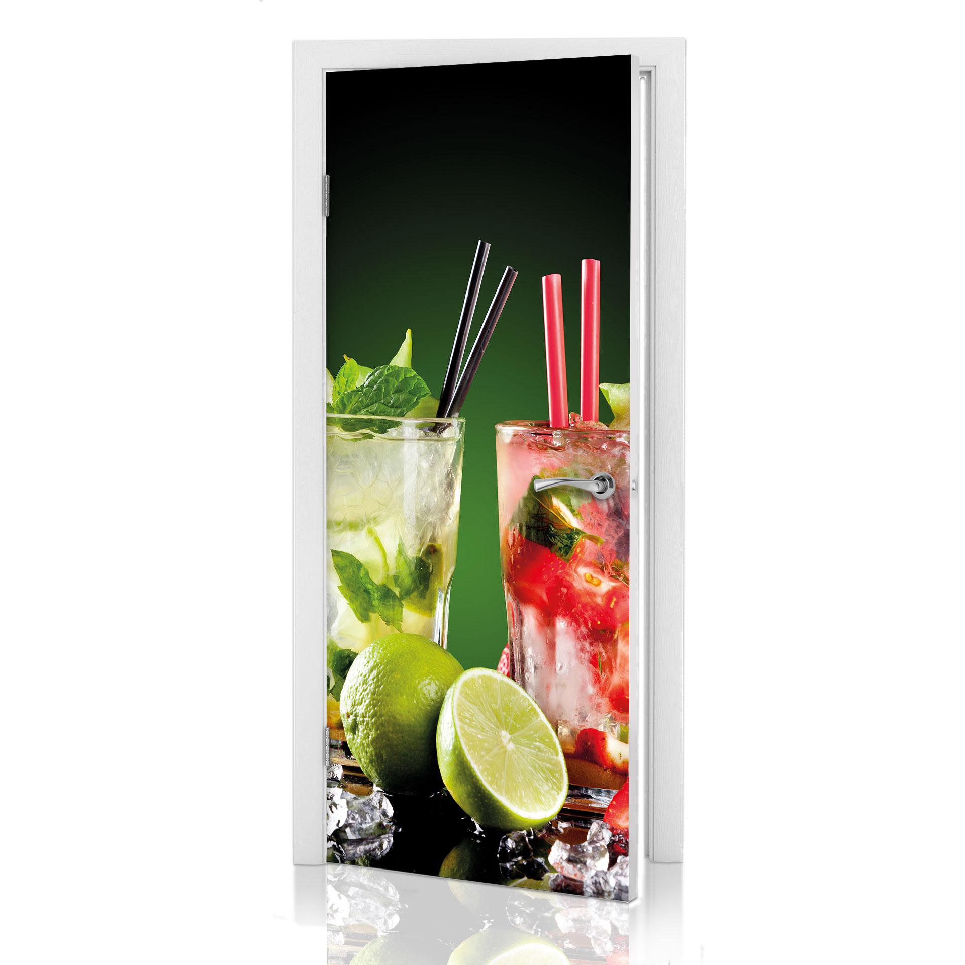 Cocktail hour 01 - dørsticker