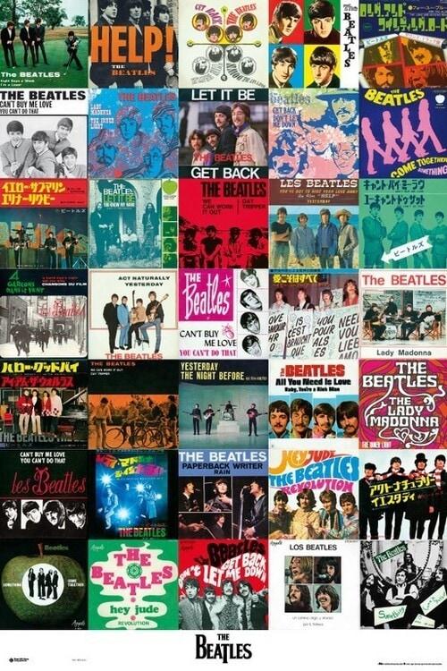 Music Poster The Beatles - Covers 61x91,5 cm