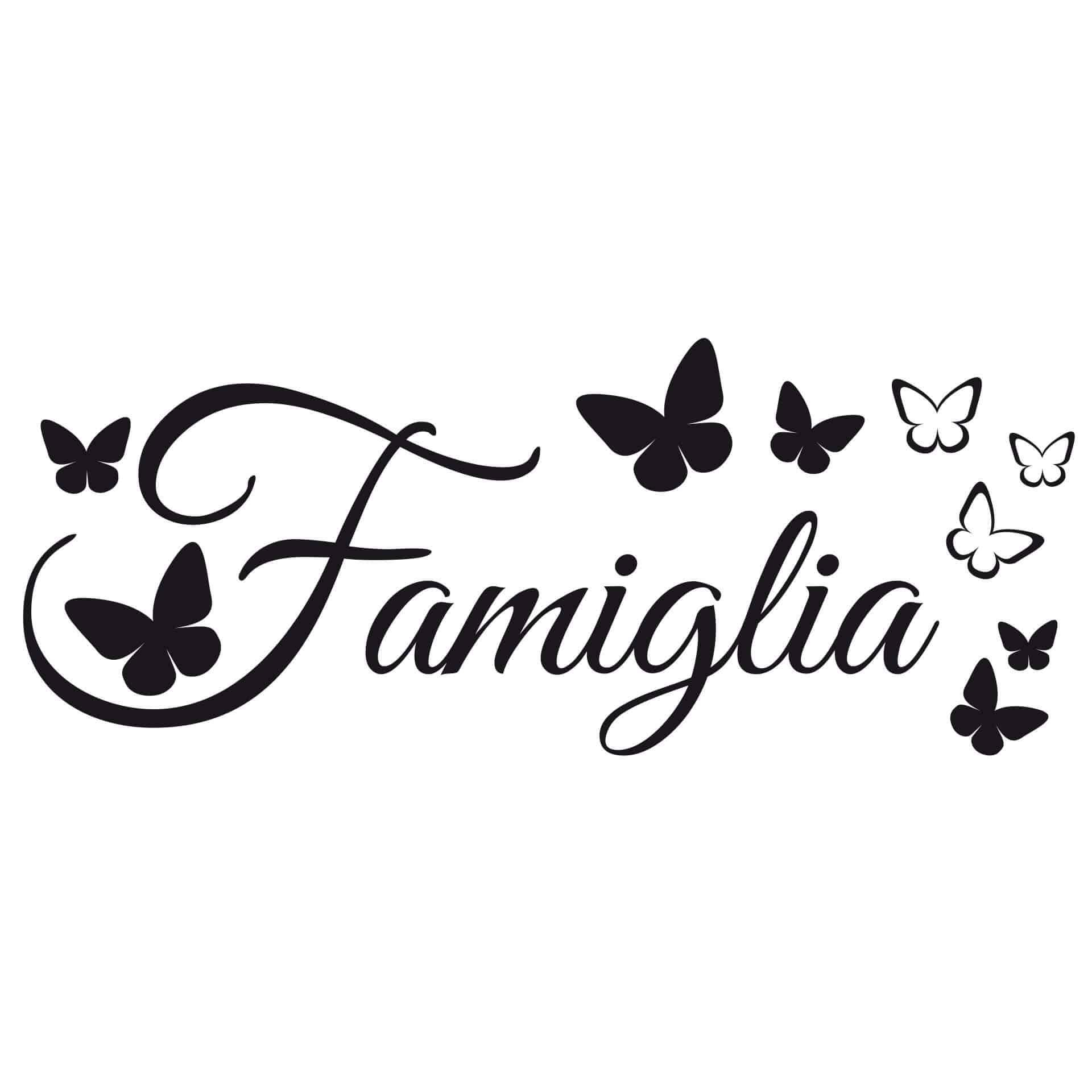 Famiglia incl. 5 cornici