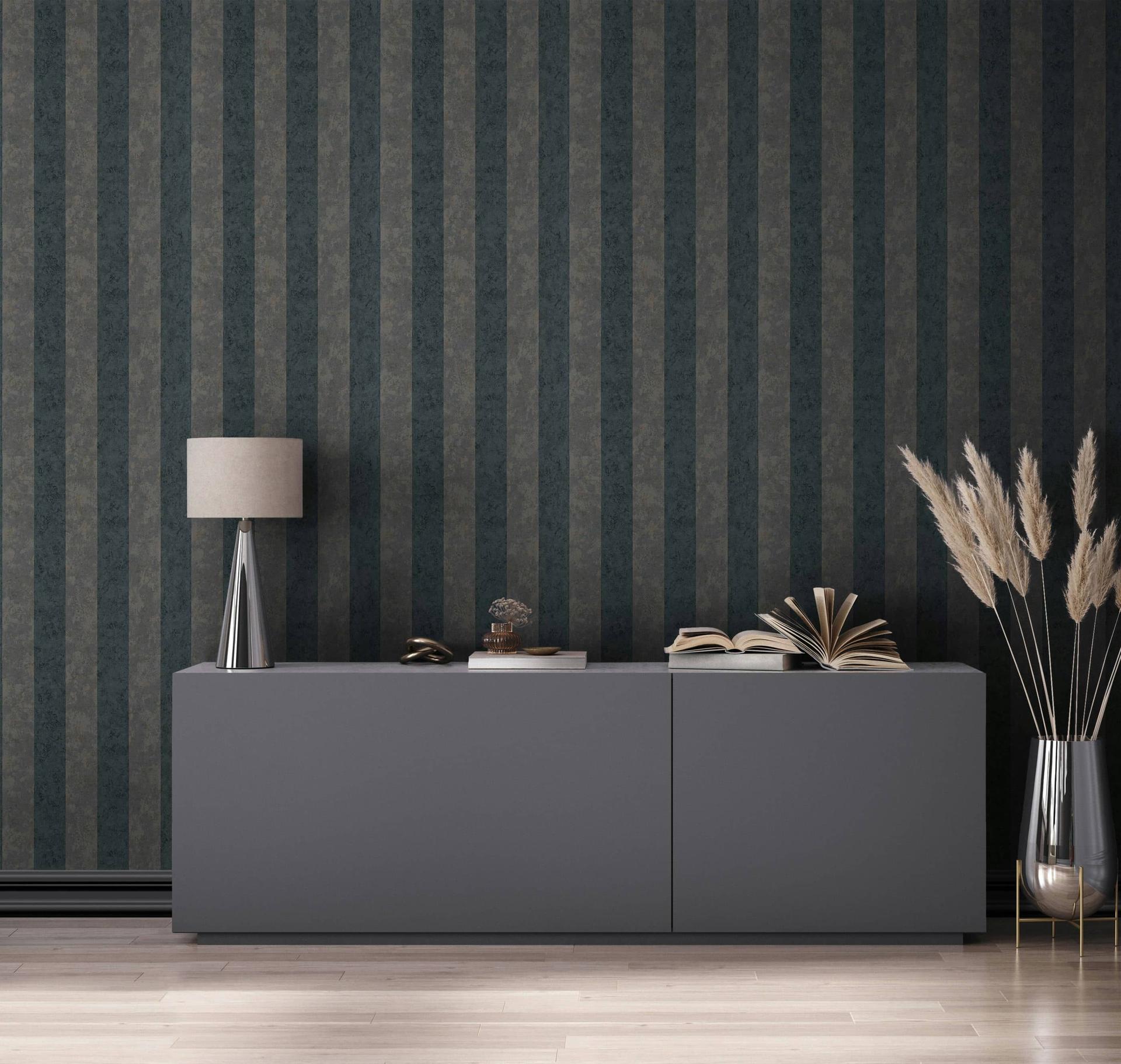 vliesbehang beige strepen voor woonkamer slaapkamer keuken marburg behang
