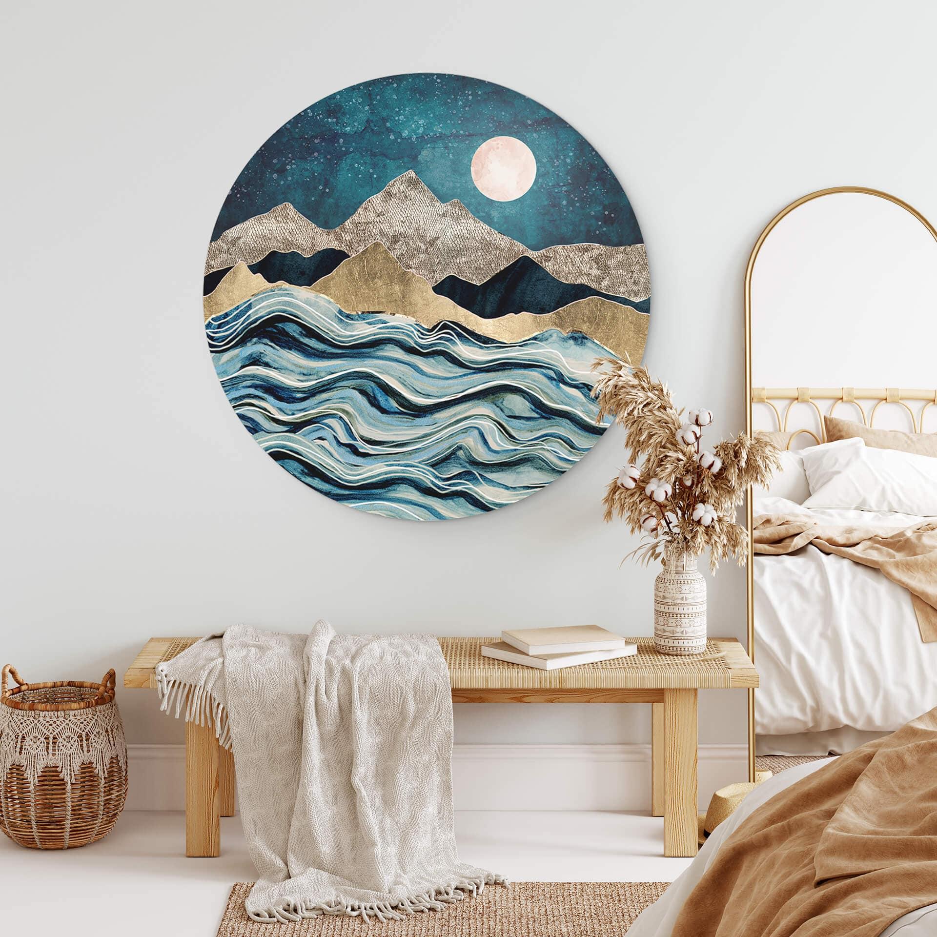 Wandcirkel SpaceFrog Designs - Indigo Sky