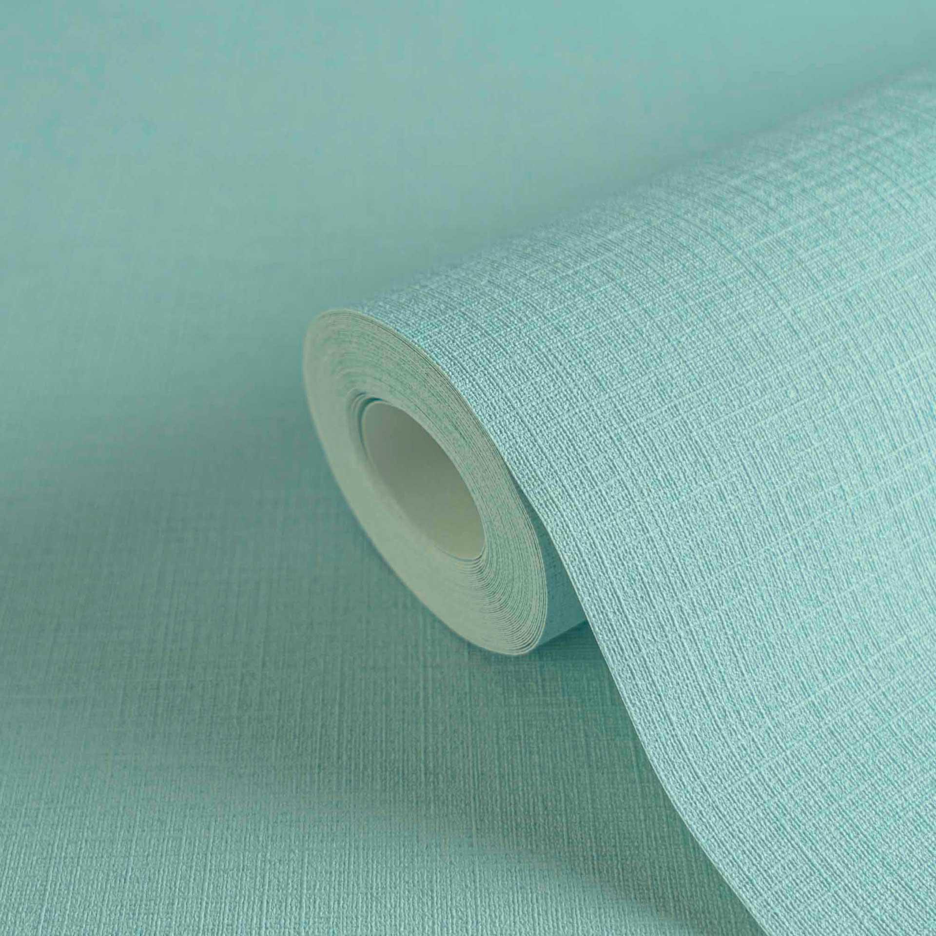 vliesbehang mint eenkleurig licht getextureerd effen behang van A.S. Creation