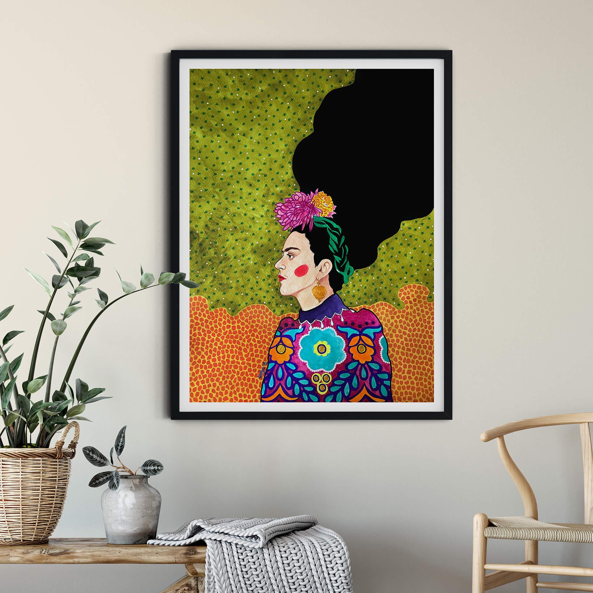 Plakat Hülya - Portret Fridy