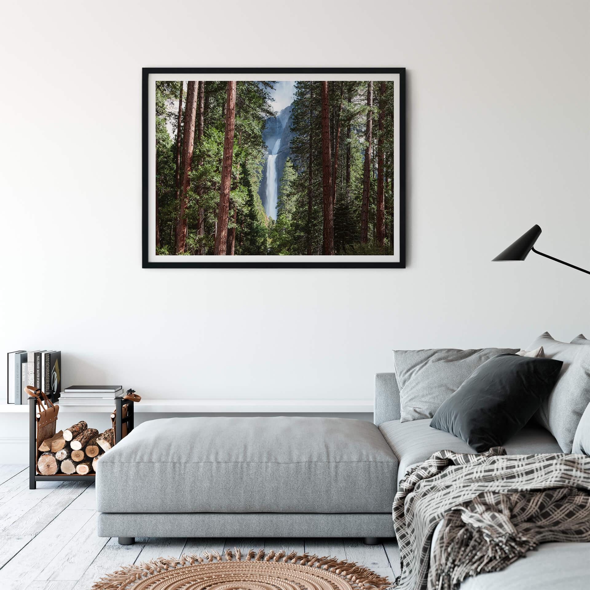 Plakat - Colombo - Waterfall forest