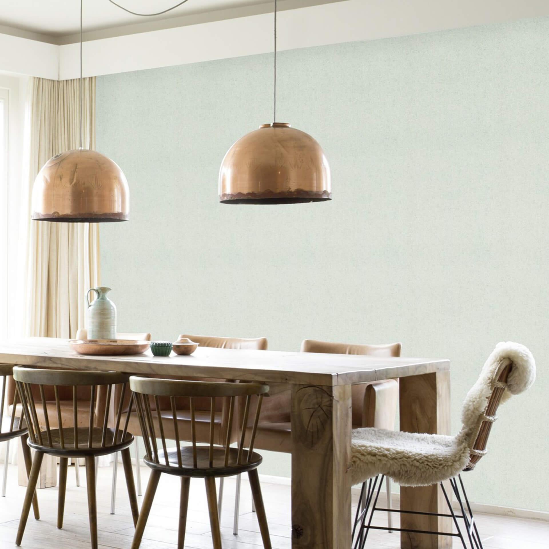Rasch Vliesbehang - Patroonhang Wechsel II pastelgroen