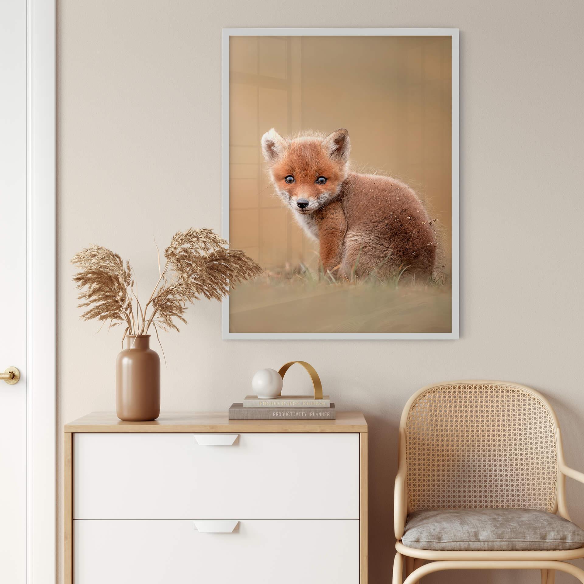 Plakat - van Duijn - Baby fox