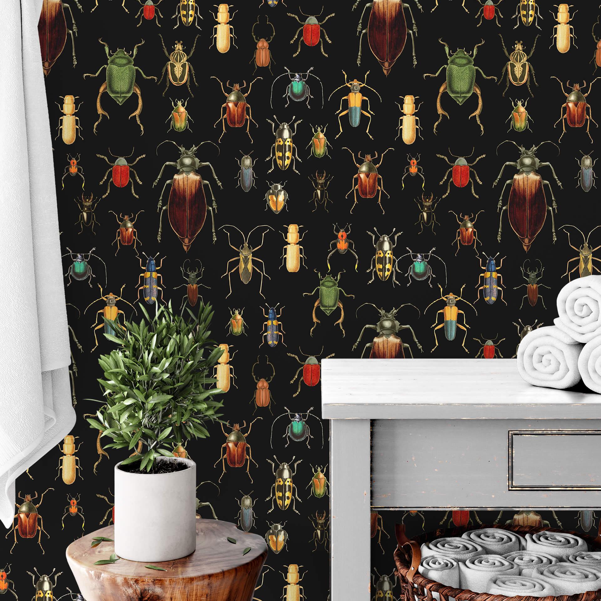 Parati a motivi UN Designs - Scarabei