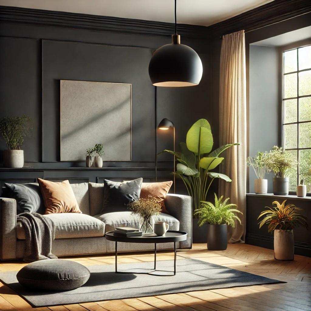 Pintura interior negro mate I Casual Caviar | para habitaciones con sofisticación | LA COCINA DE COL