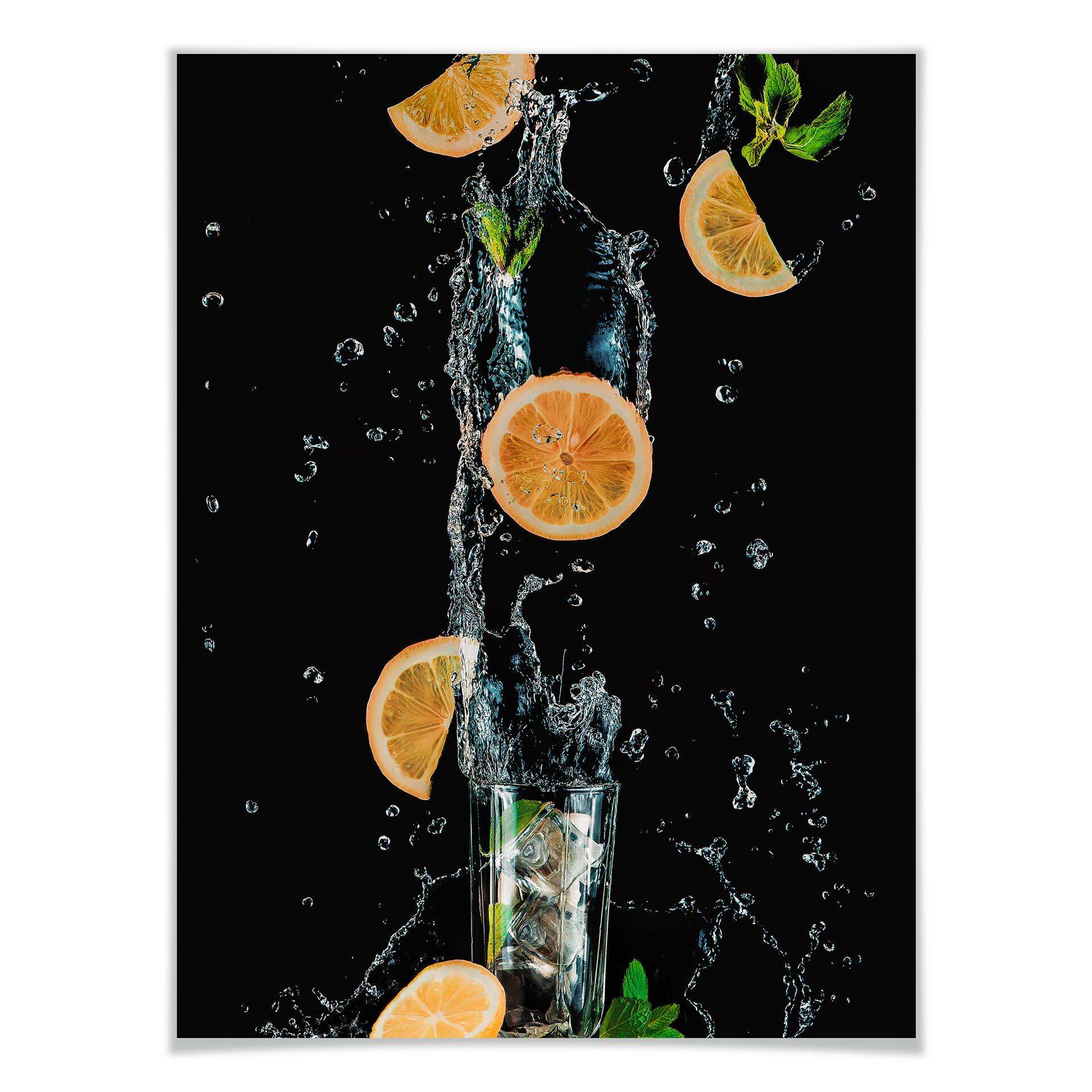 Plakat Belenko - Splashing Lemonade