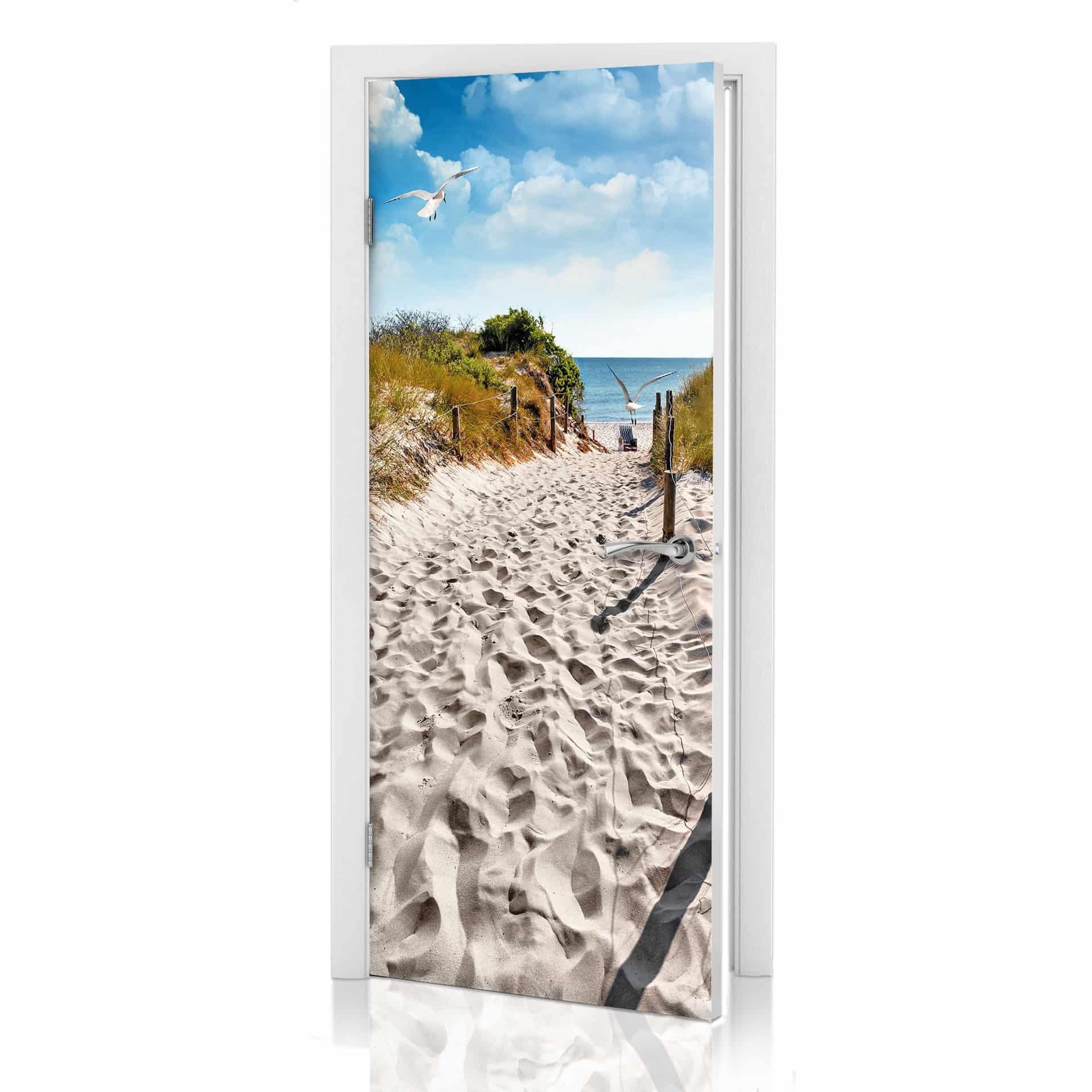 Türdesign Way to the Beach 91x200 cm