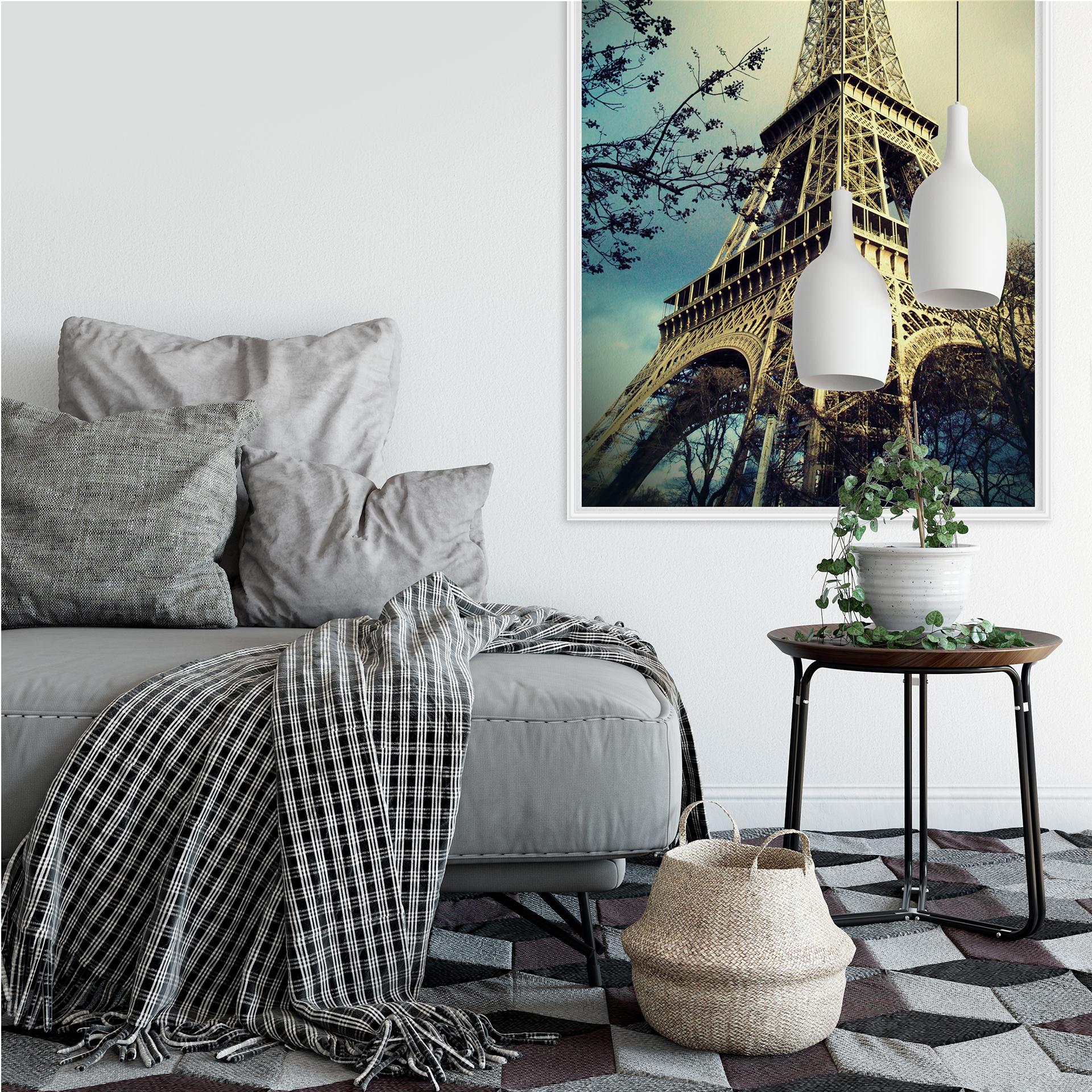 Zelfklevende Poster Parijs Eiffeltoren