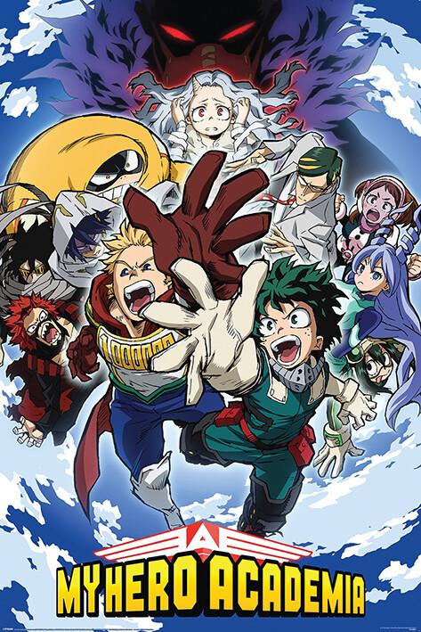 Poster, film poster My Hero Academia - Reach Up 61x91,5 cm