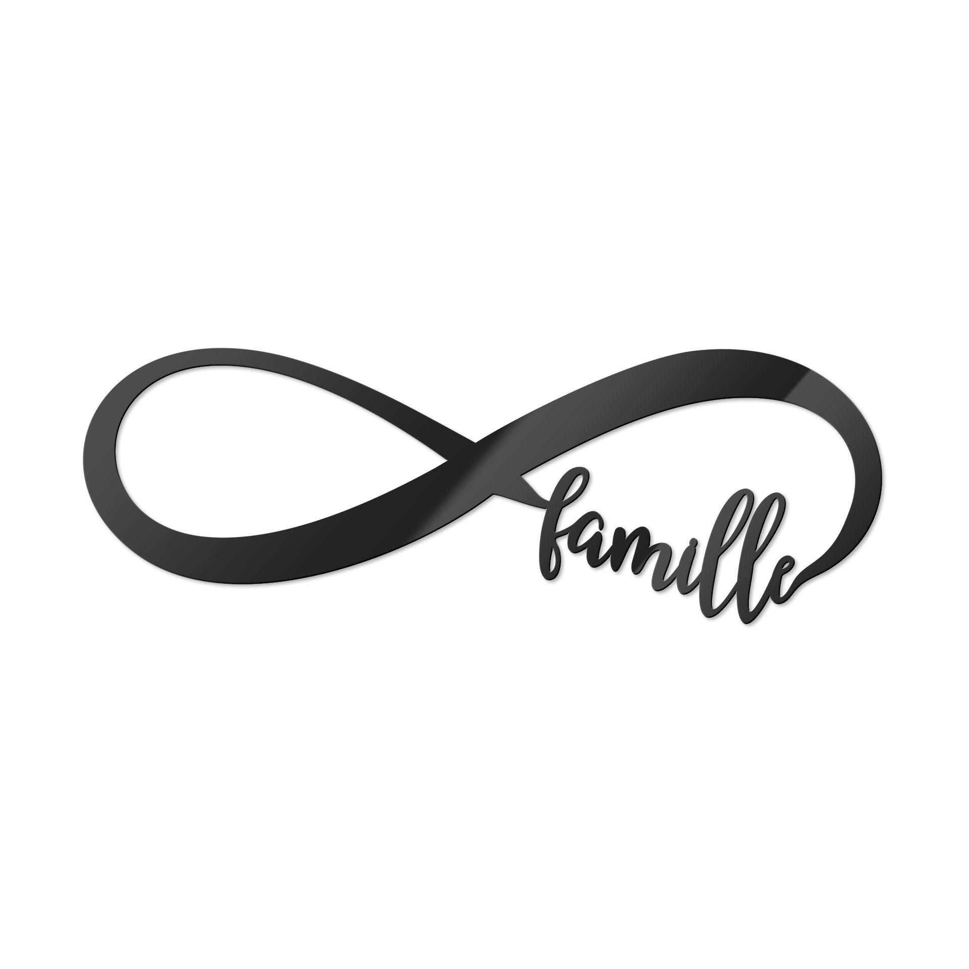 Decoración acrílica - Infinite Infiniment Famille