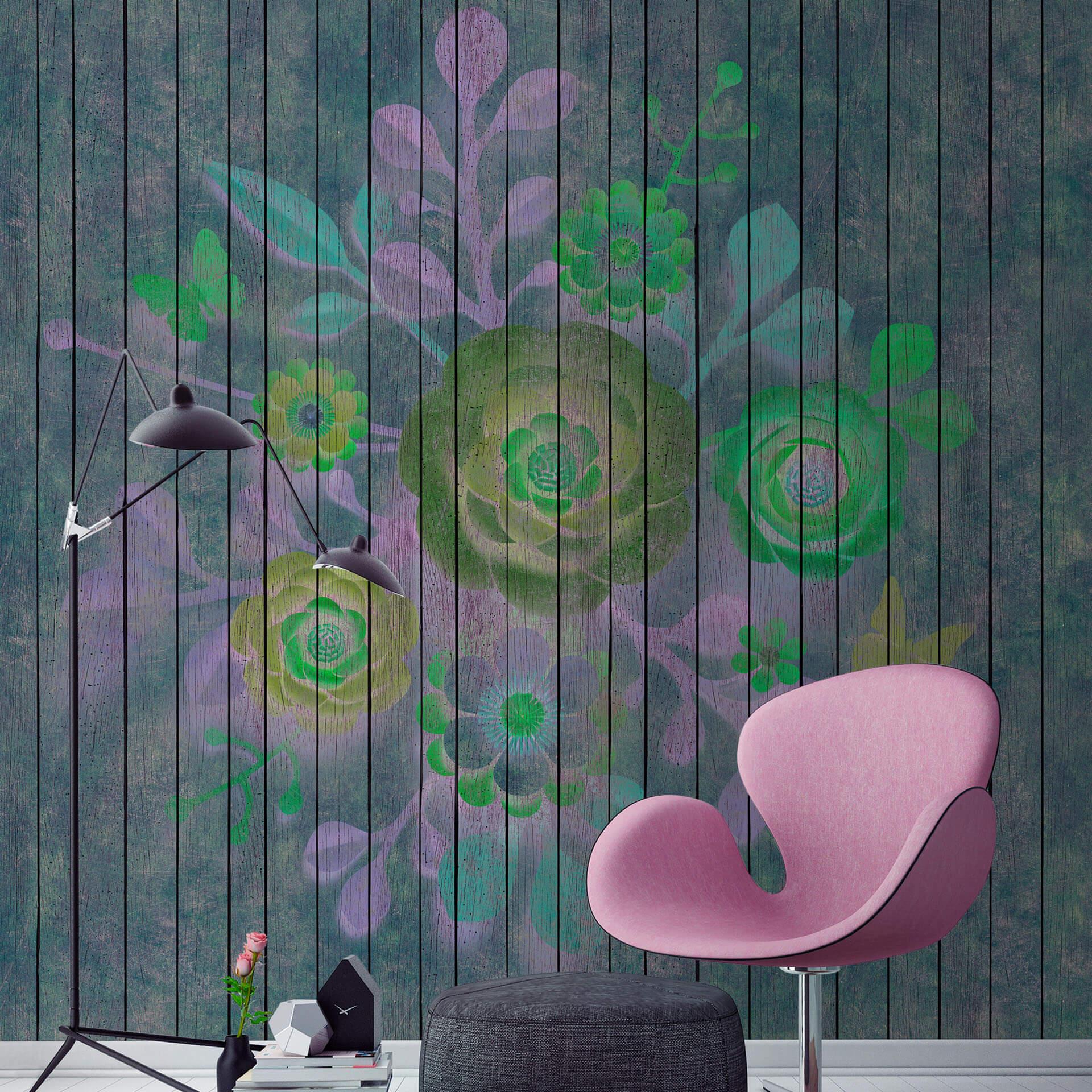 Livingwalls Fototapet Walls by Patel 2 Spray Bouquet 2