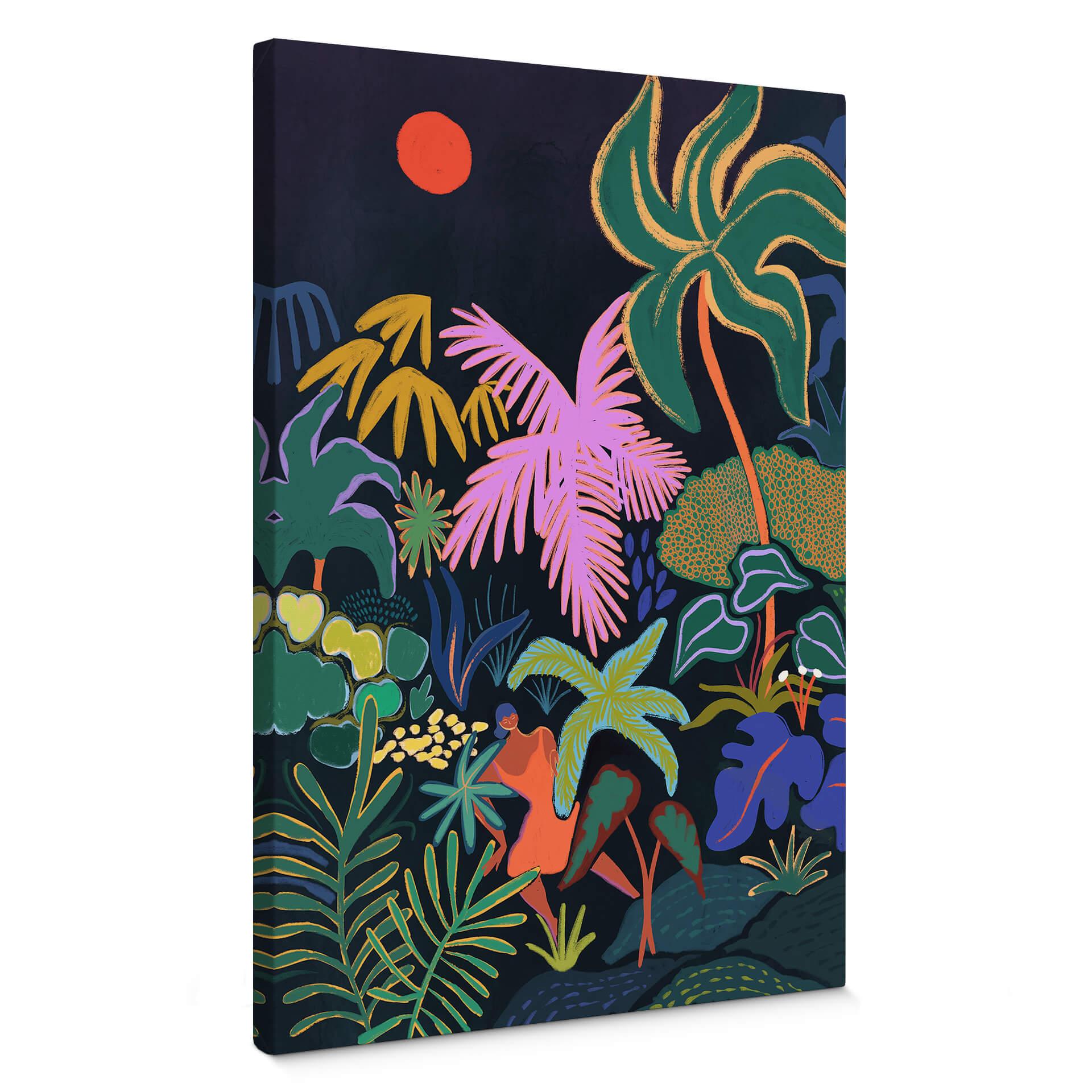 Lærredsprint - Arty Guava - Exotic Jungle