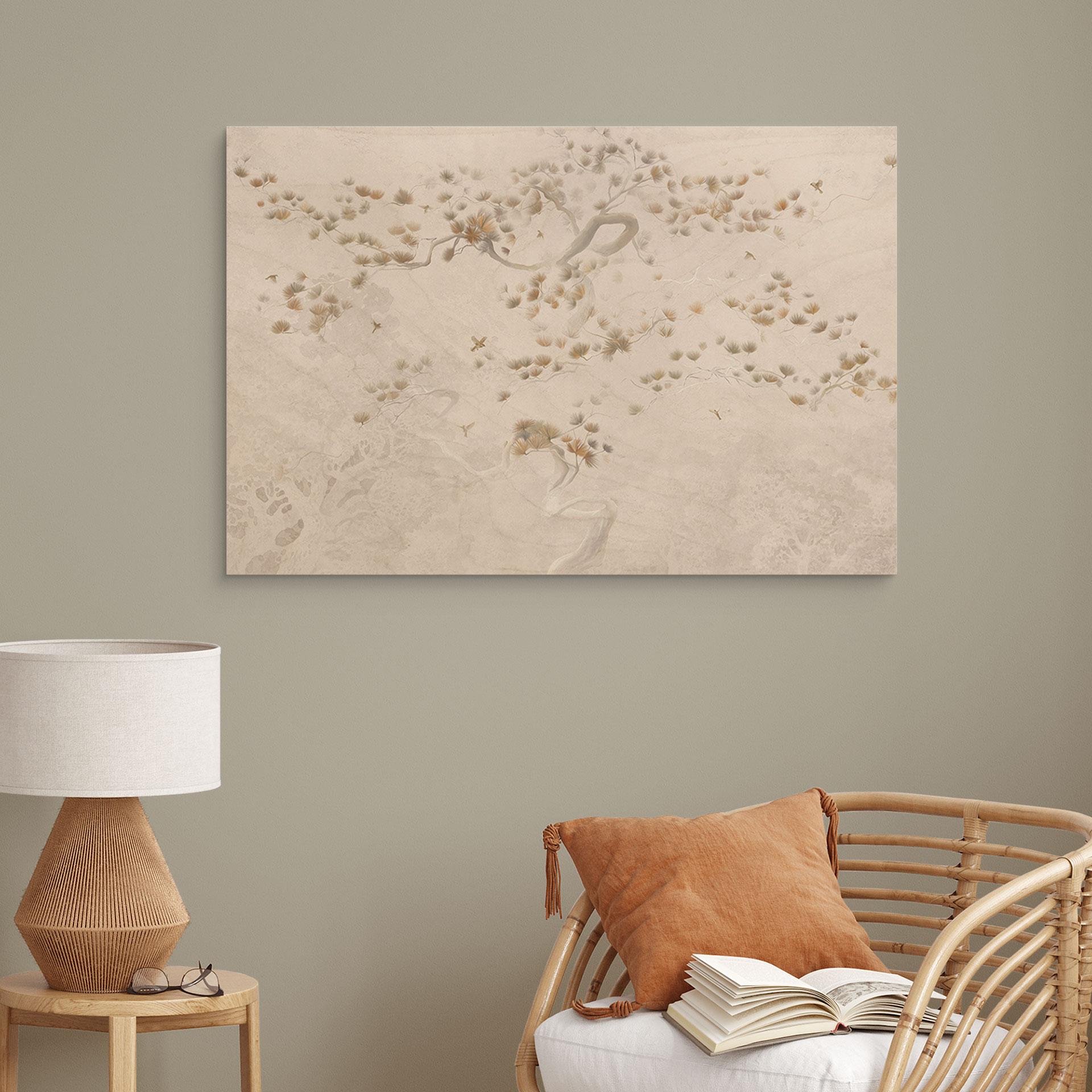 Elegante Houten Wanddecoratie in Aziatische stijl - Ms Tiff