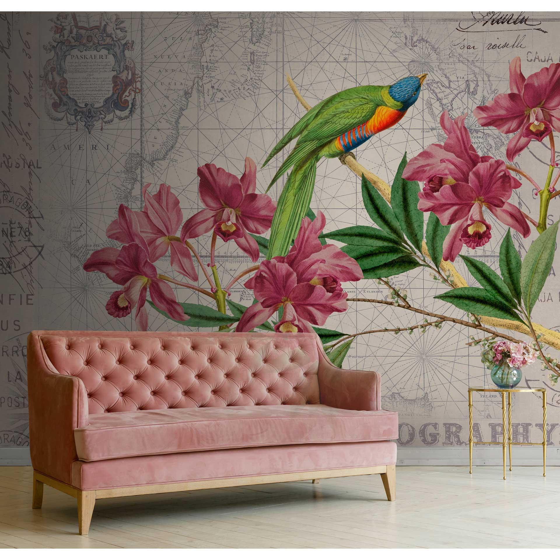 Livingwalls Fotobehang ARTist Bird Discovery