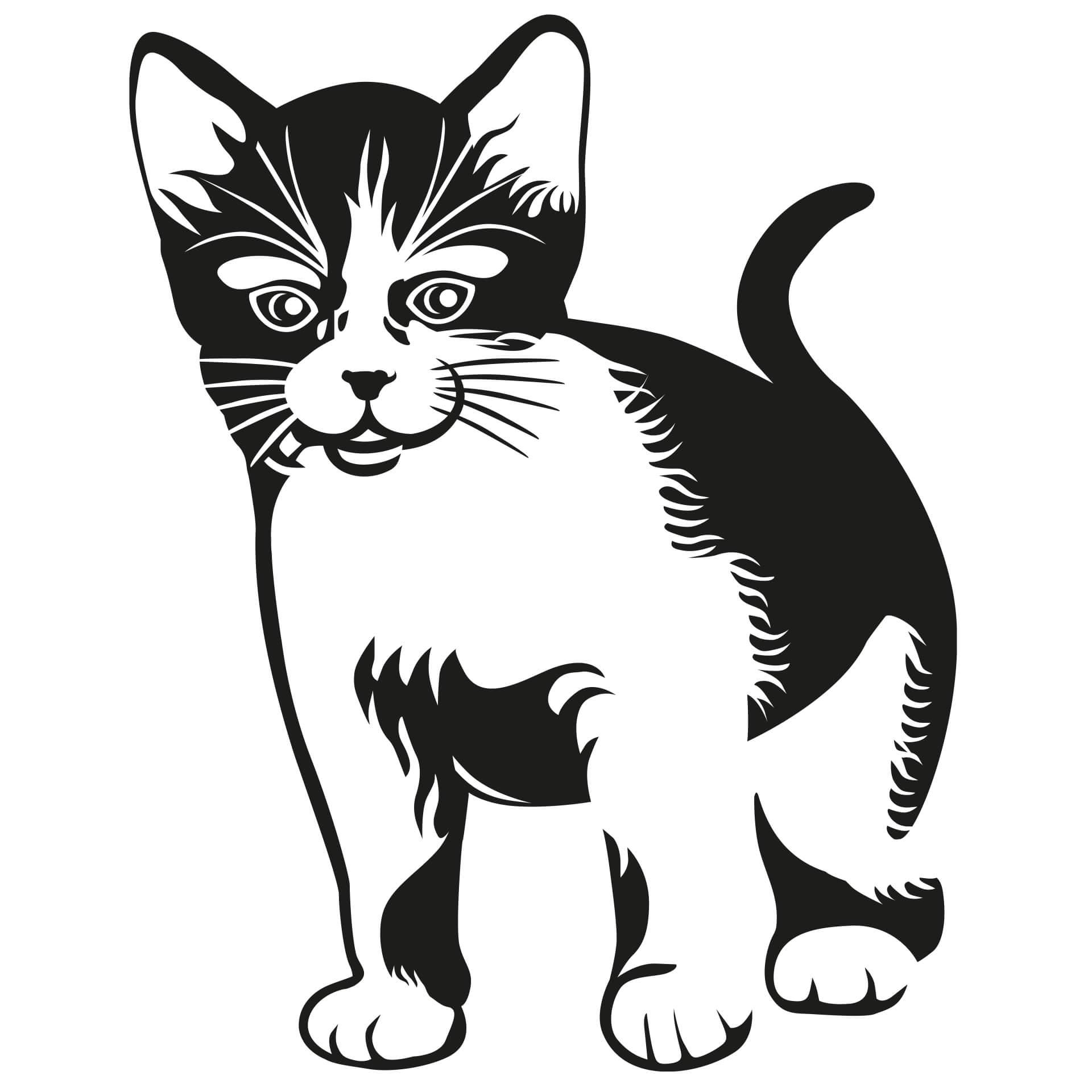 Muursticker Katje