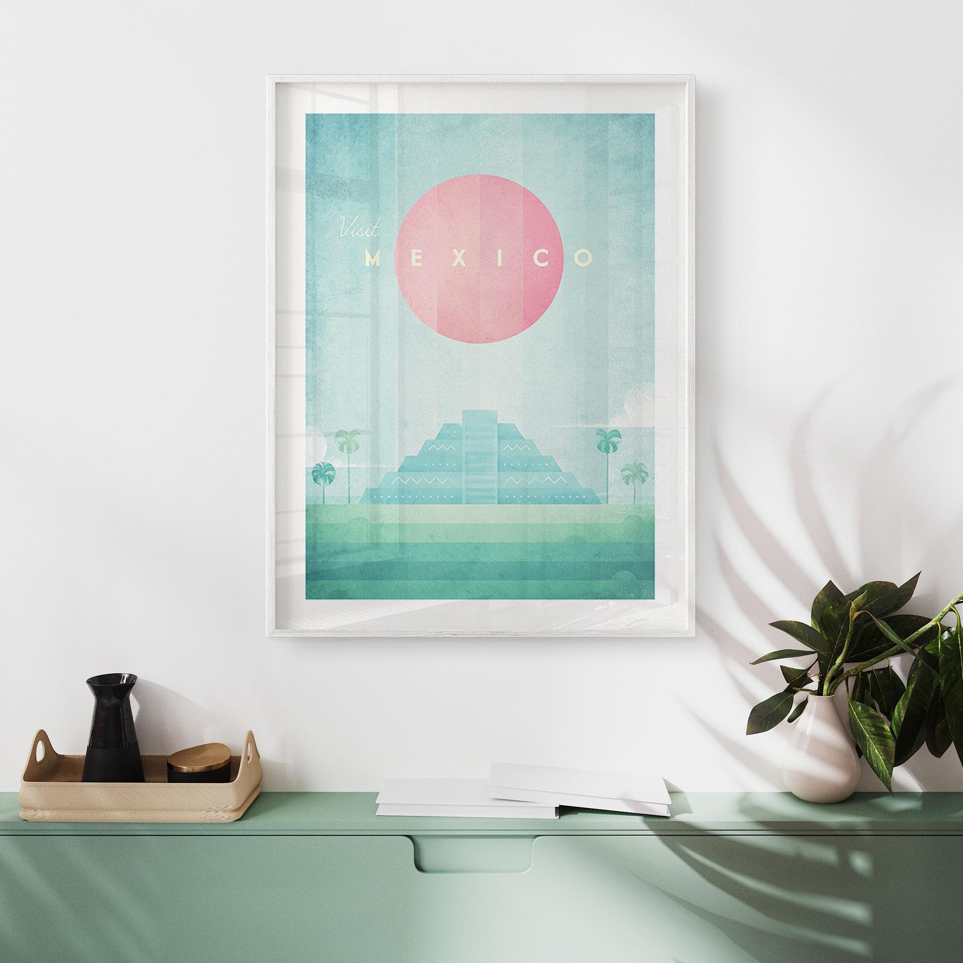 Plakat Świątynia Kukulcán w Chichén Itzá - Rivers