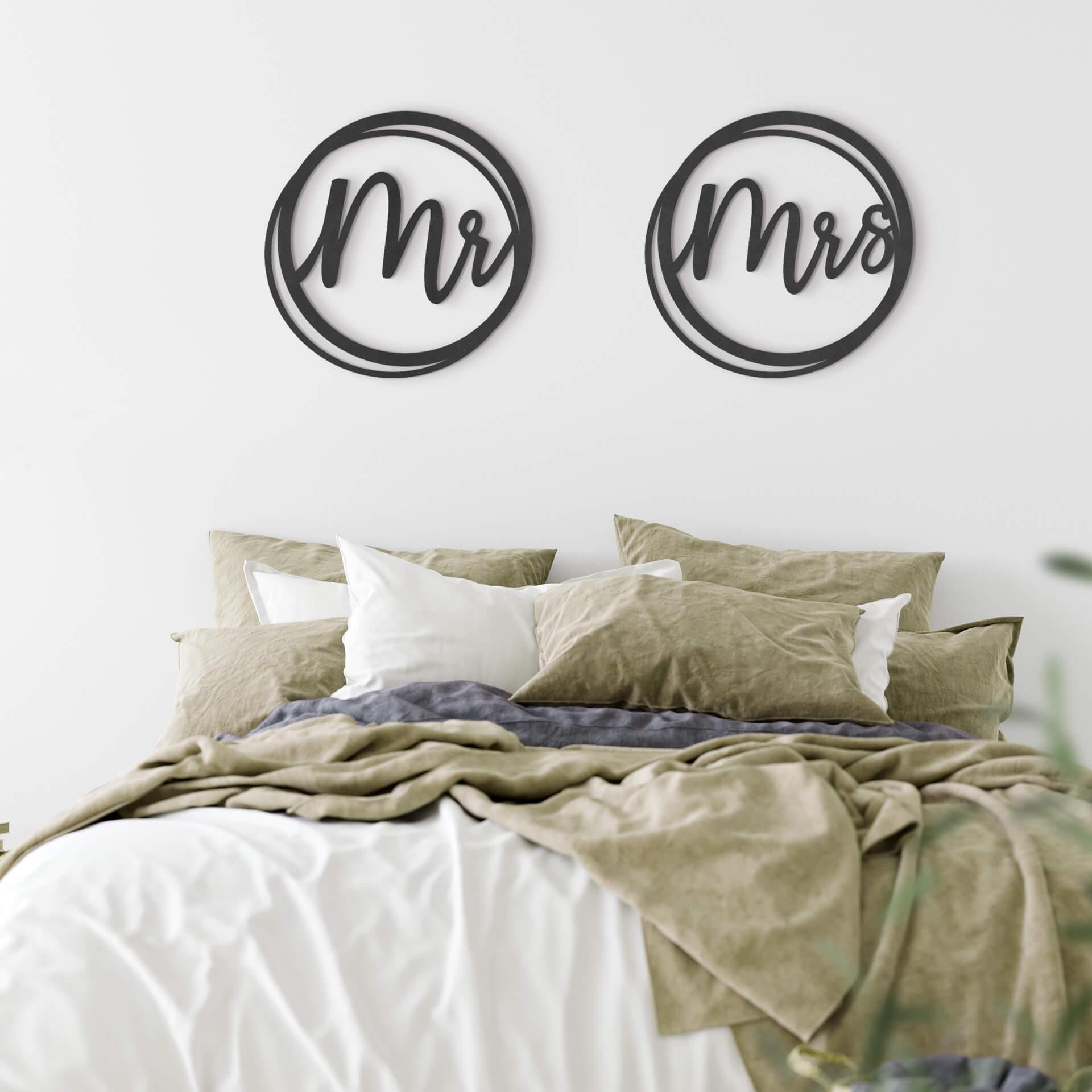 MDF letras boda Sr. y Sra