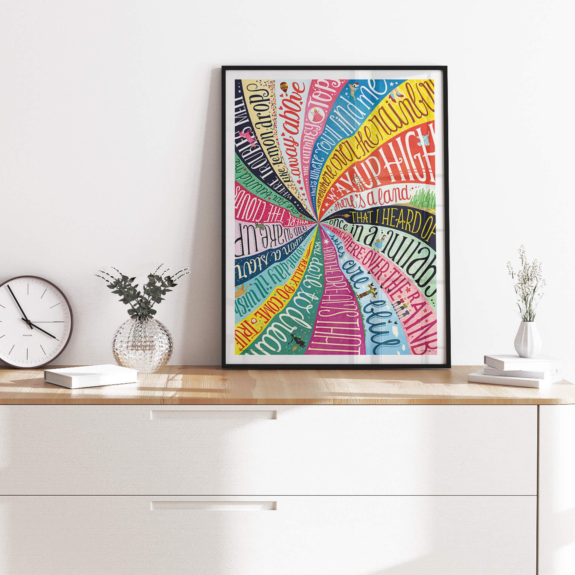 Poster Tohmé - Over the Rainbow