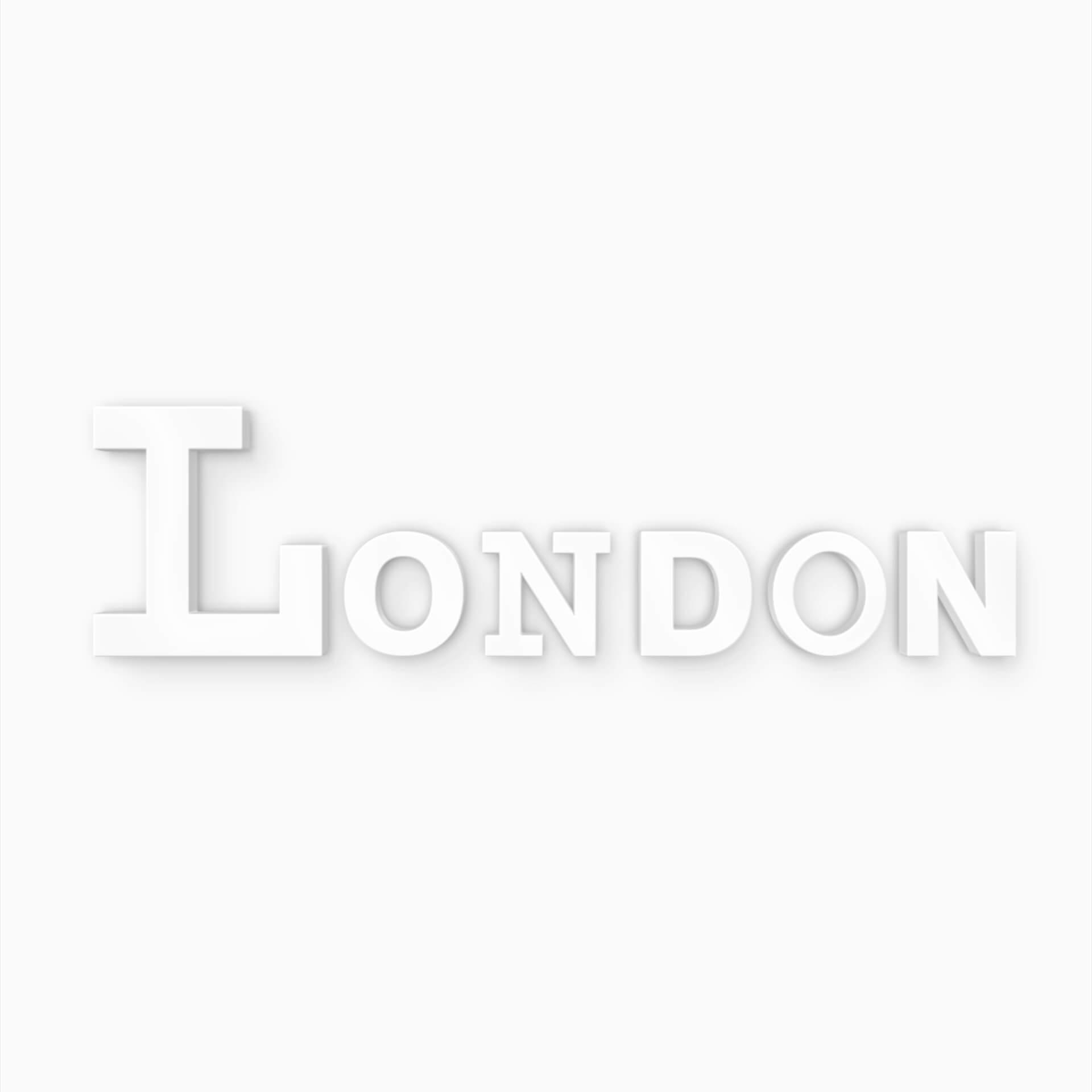 3D London misto