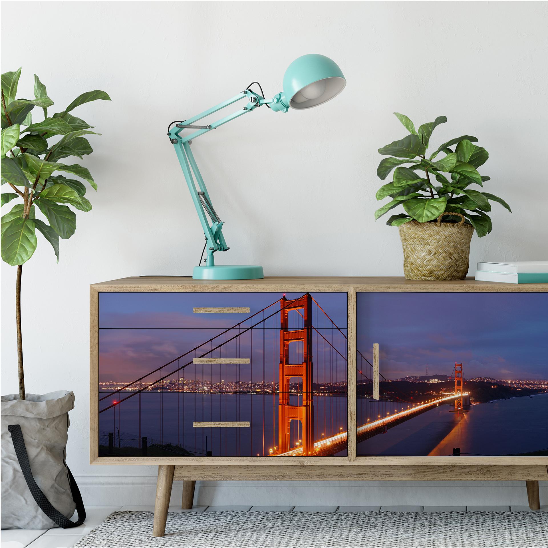 Muurprints Golden Gate Bridge Panorama