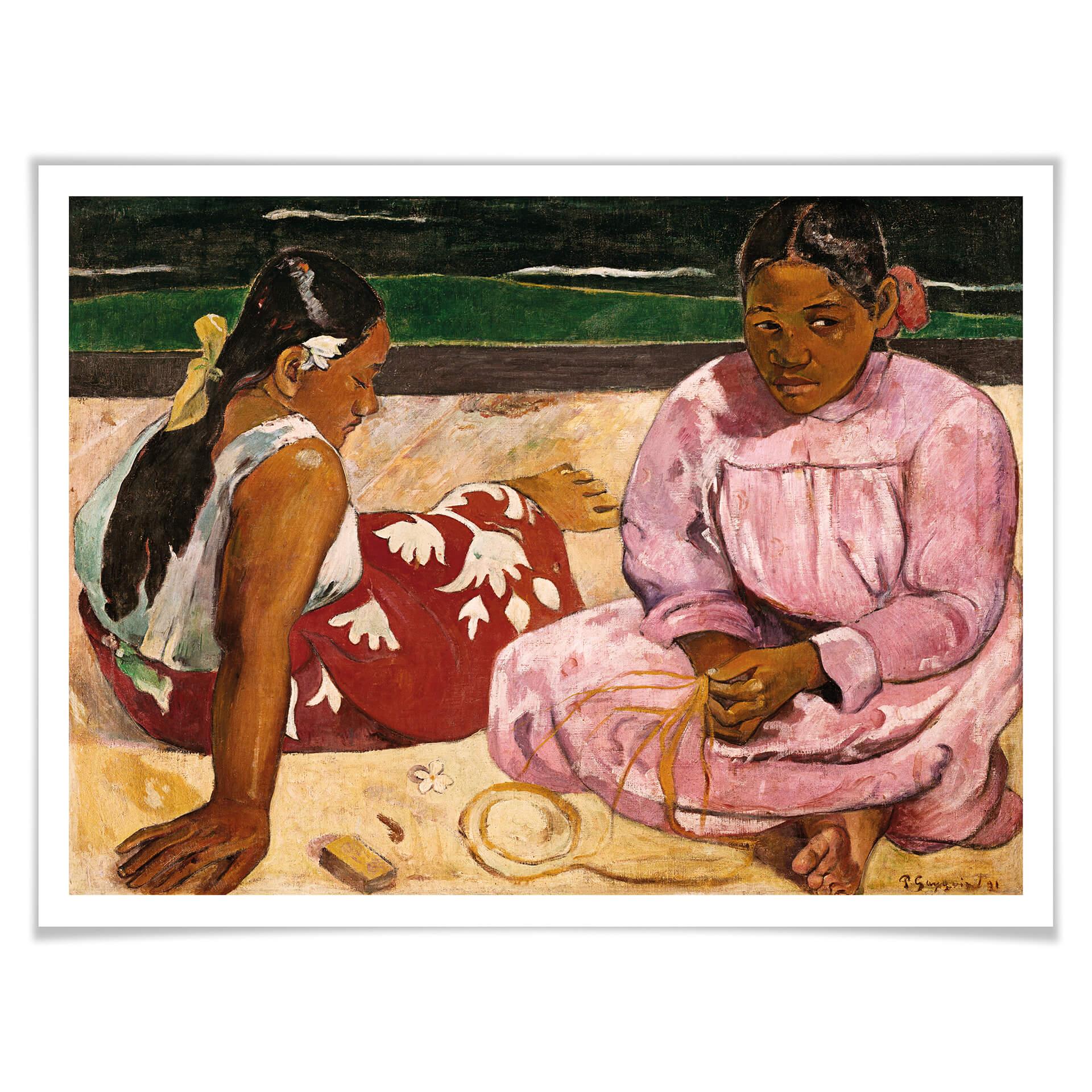 Plakat Gauguin - Kobiety z Tahiti
