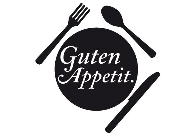 Wandtattoo Guten Appetit
