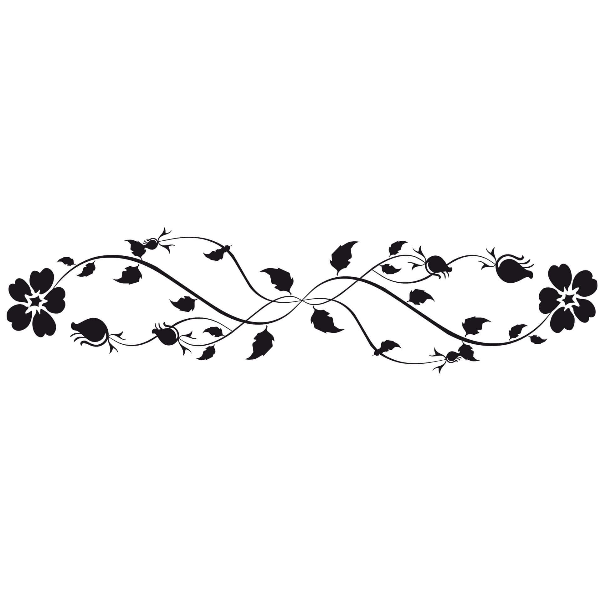 Muursticker Bloemen Fantastica