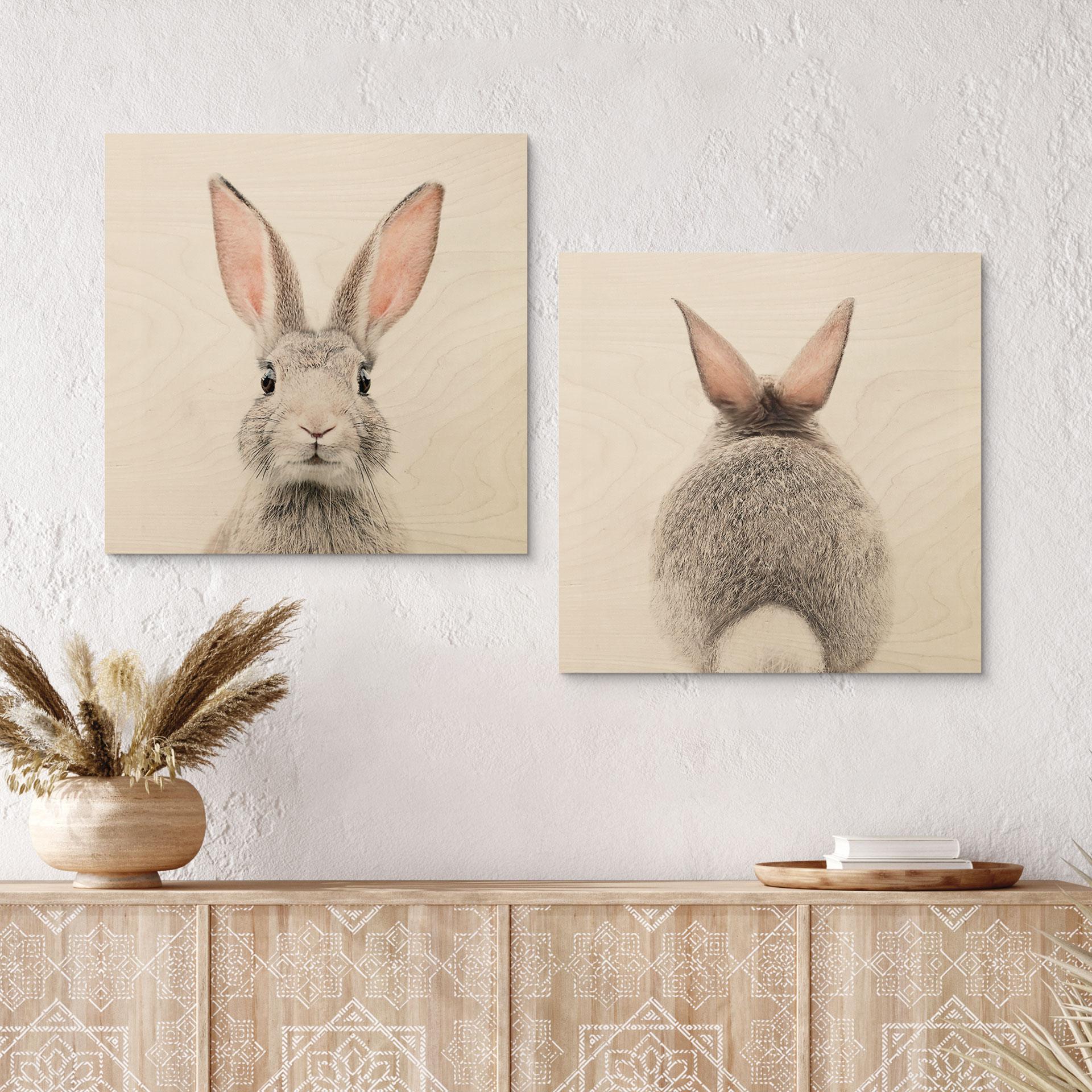 Træplakat Sisi & Seb - Bunny Bum